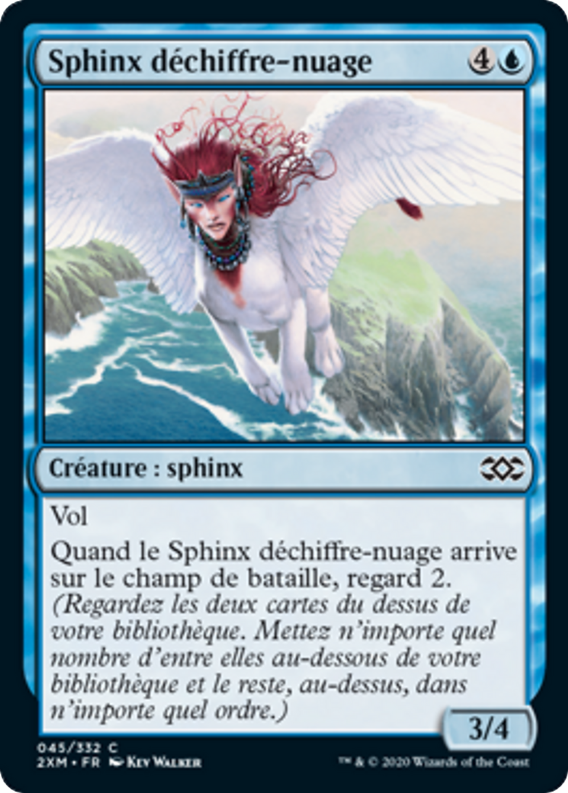 Sphinx déchiffre-nuage — Double Masters — Magic: The Gathering