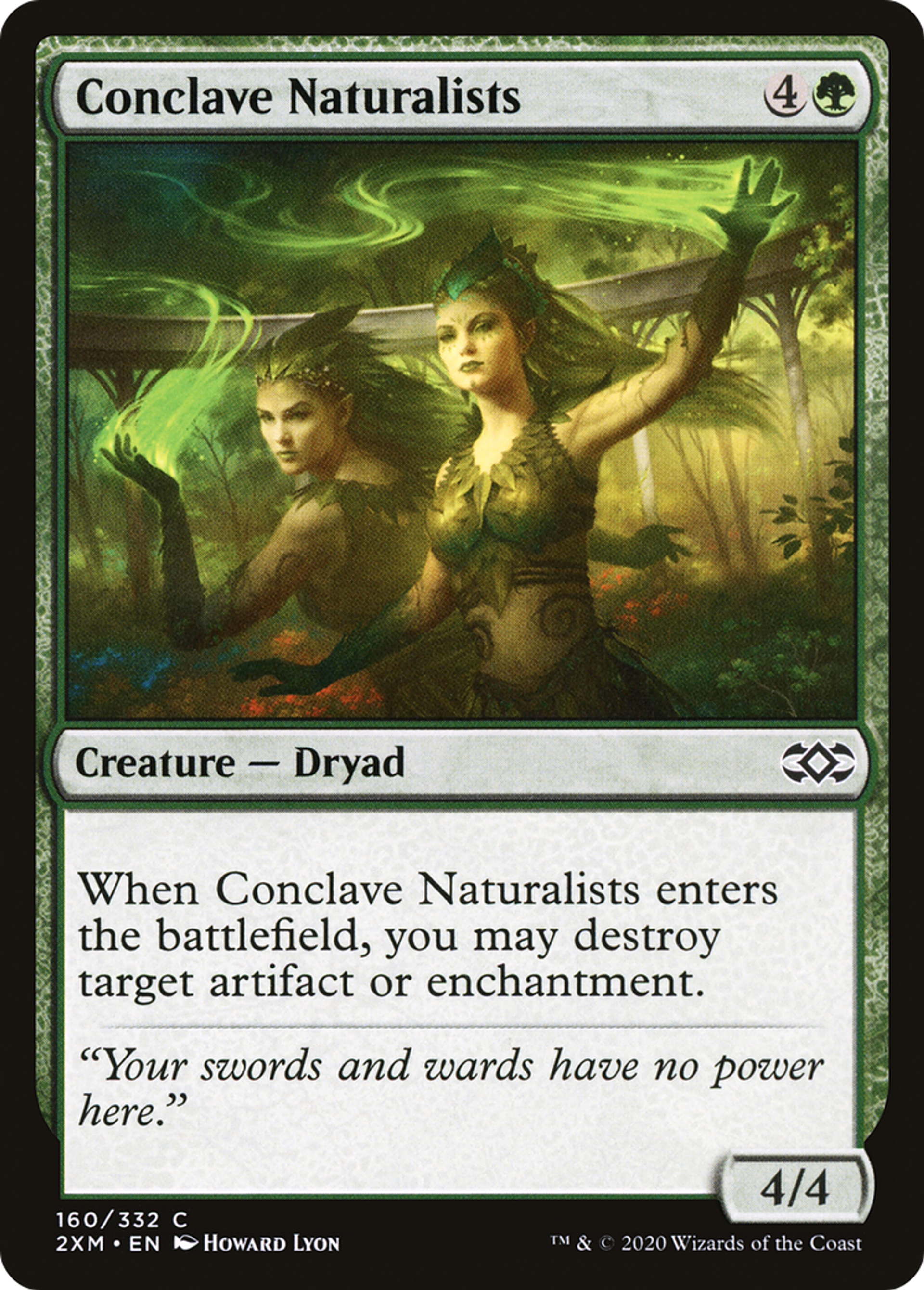 Conclave Naturalists — Double Masters — Magic: The Gathering