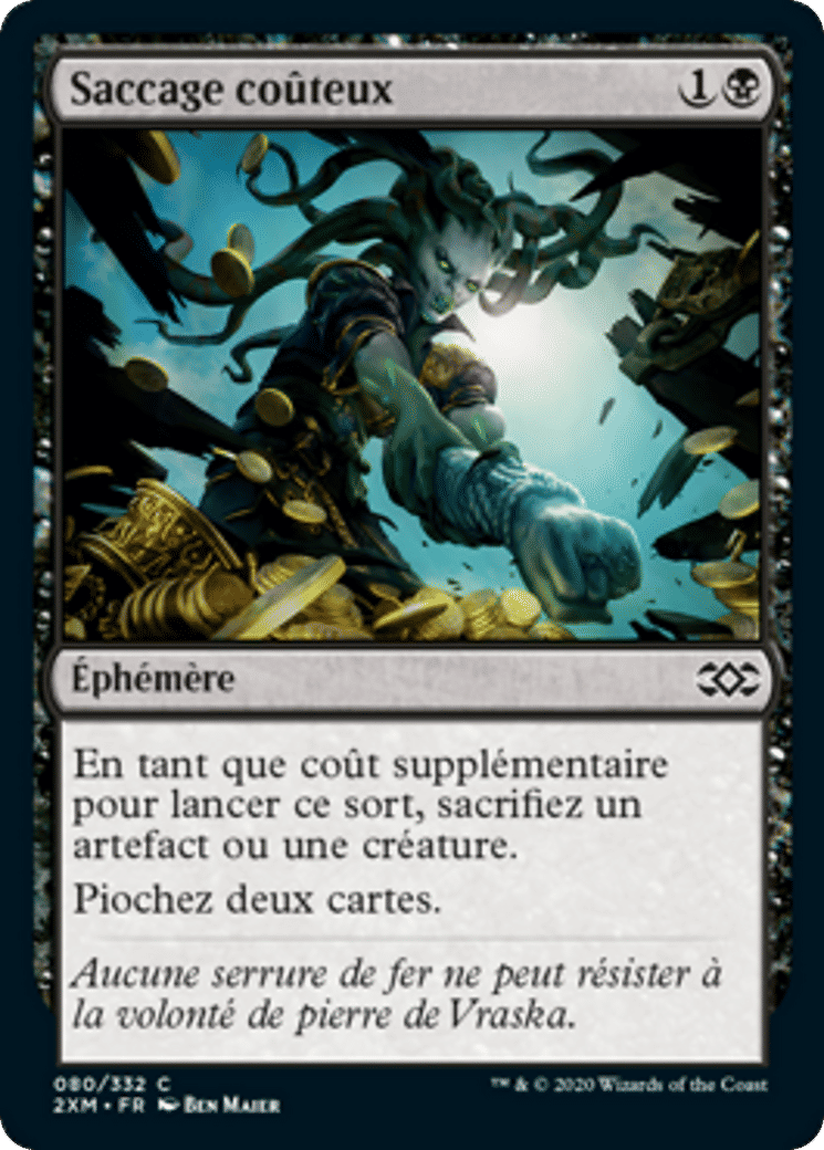 Saccage coûteux — Double Masters — Magic: The Gathering