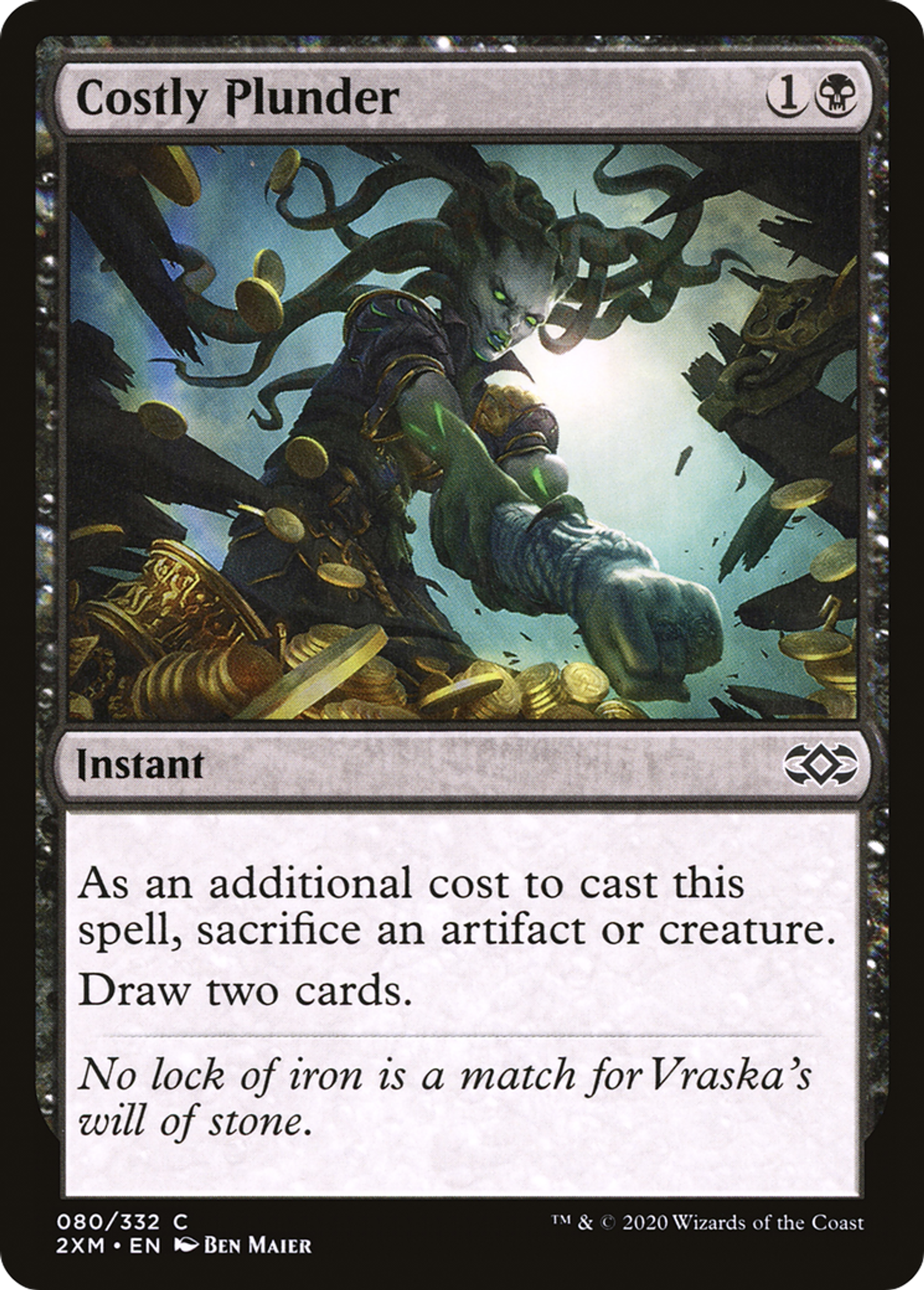 Costly Plunder — Double Masters — Magic: The Gathering