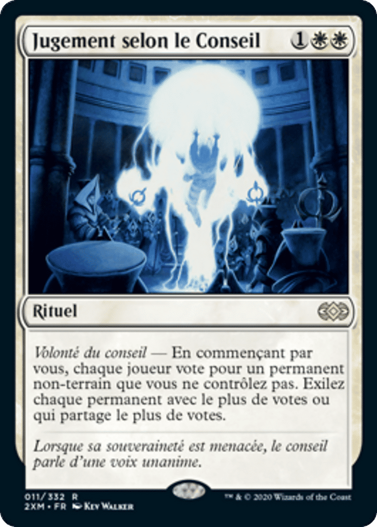 Jugement selon le Conseil — Double Masters — Magic: The Gathering