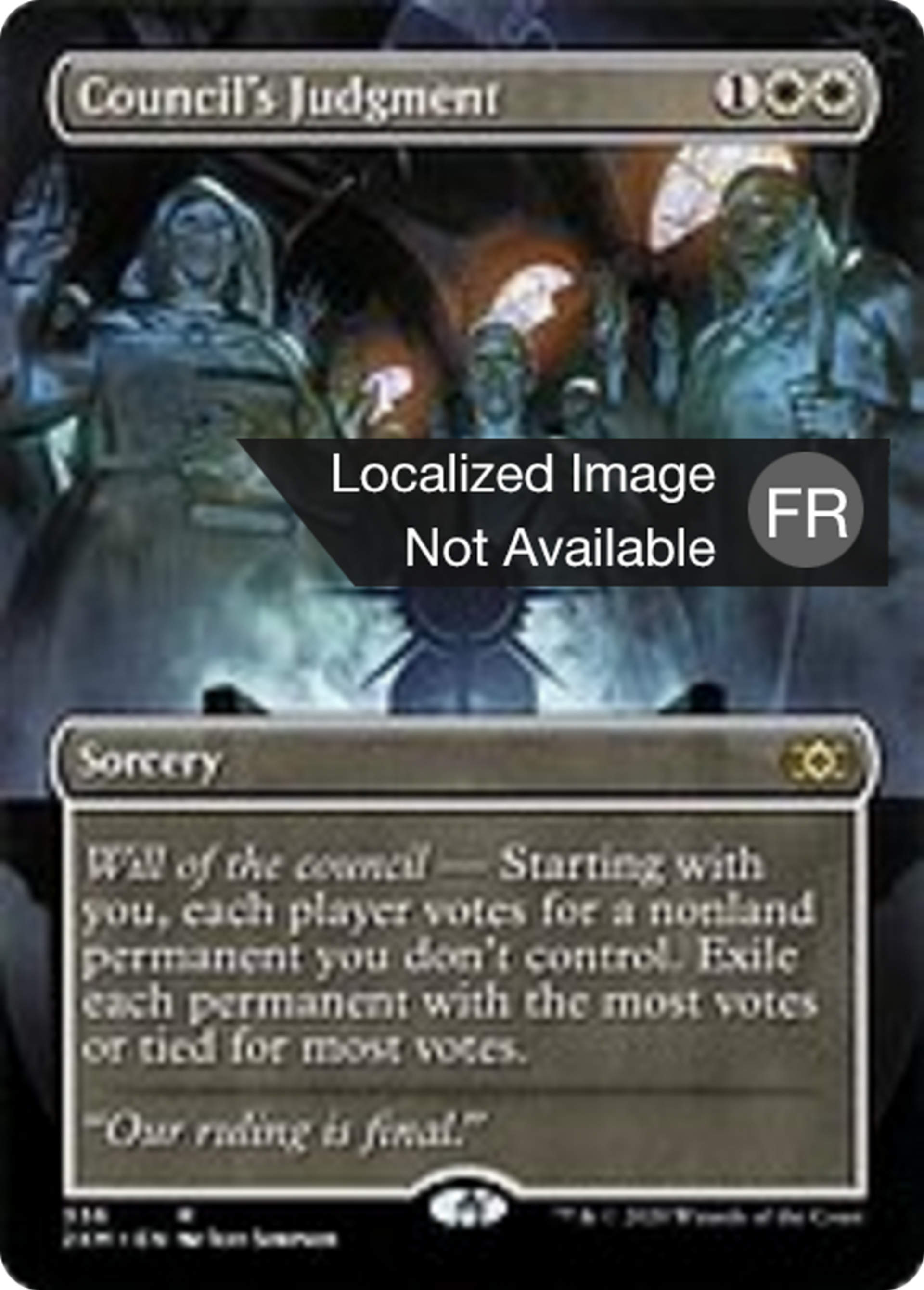 Jugement selon le Conseil — Double Masters — Magic: The Gathering
