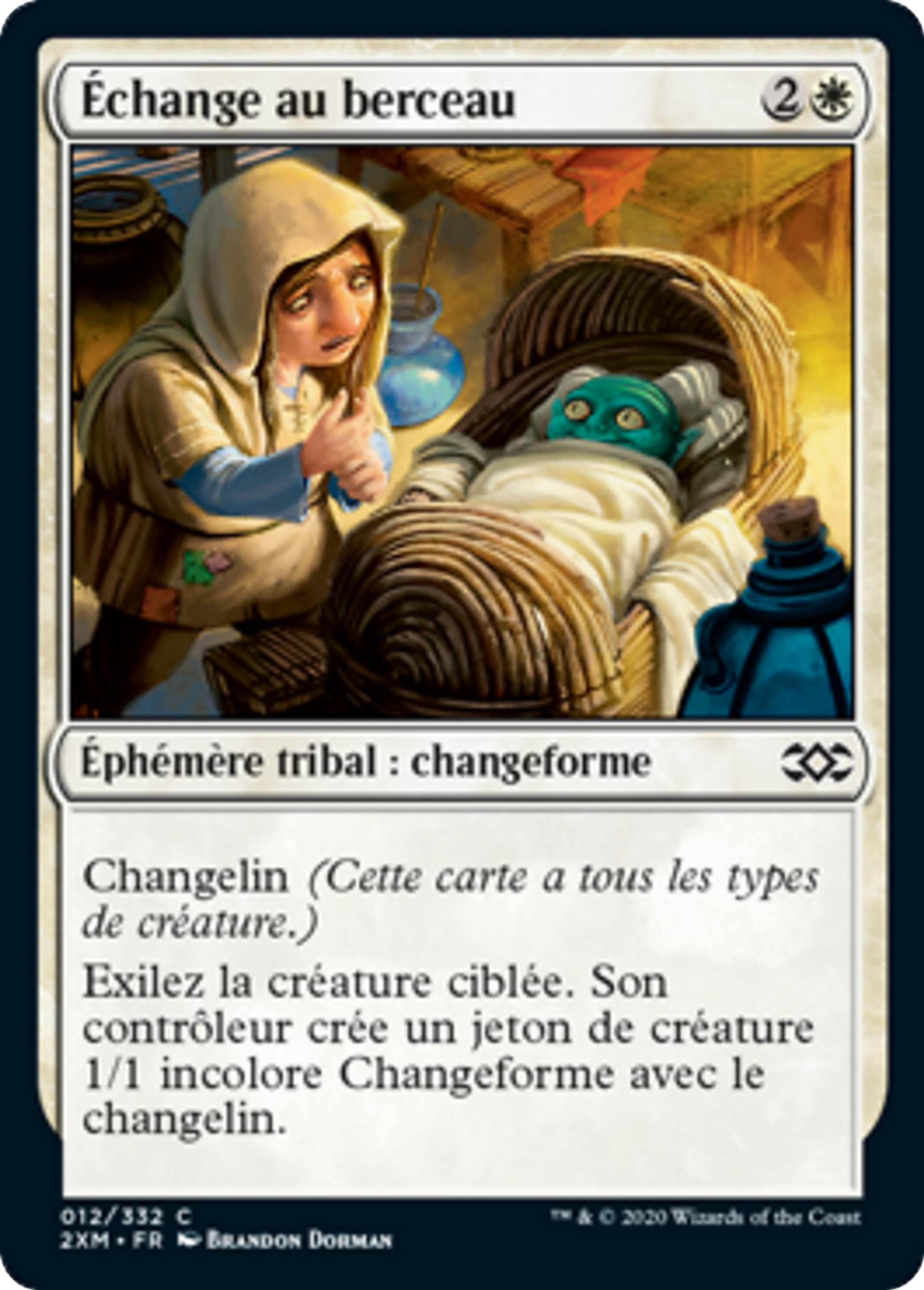 Échange au berceau — Double Masters — Magic: The Gathering