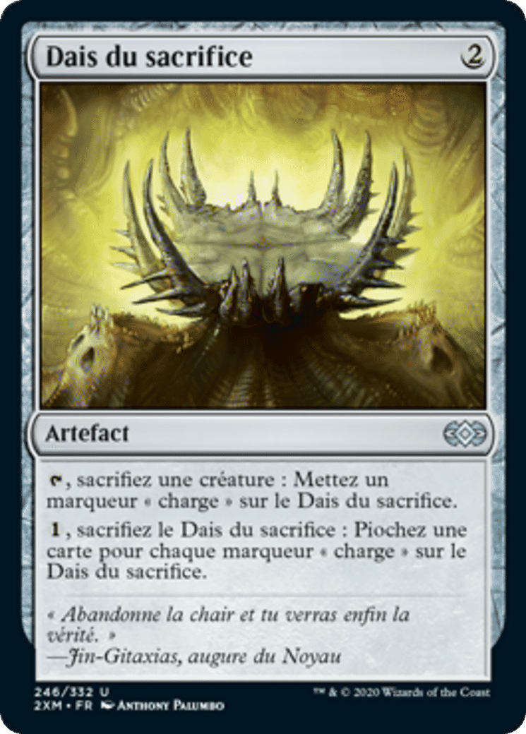 Dais du sacrifice — Double Masters — Magic: The Gathering