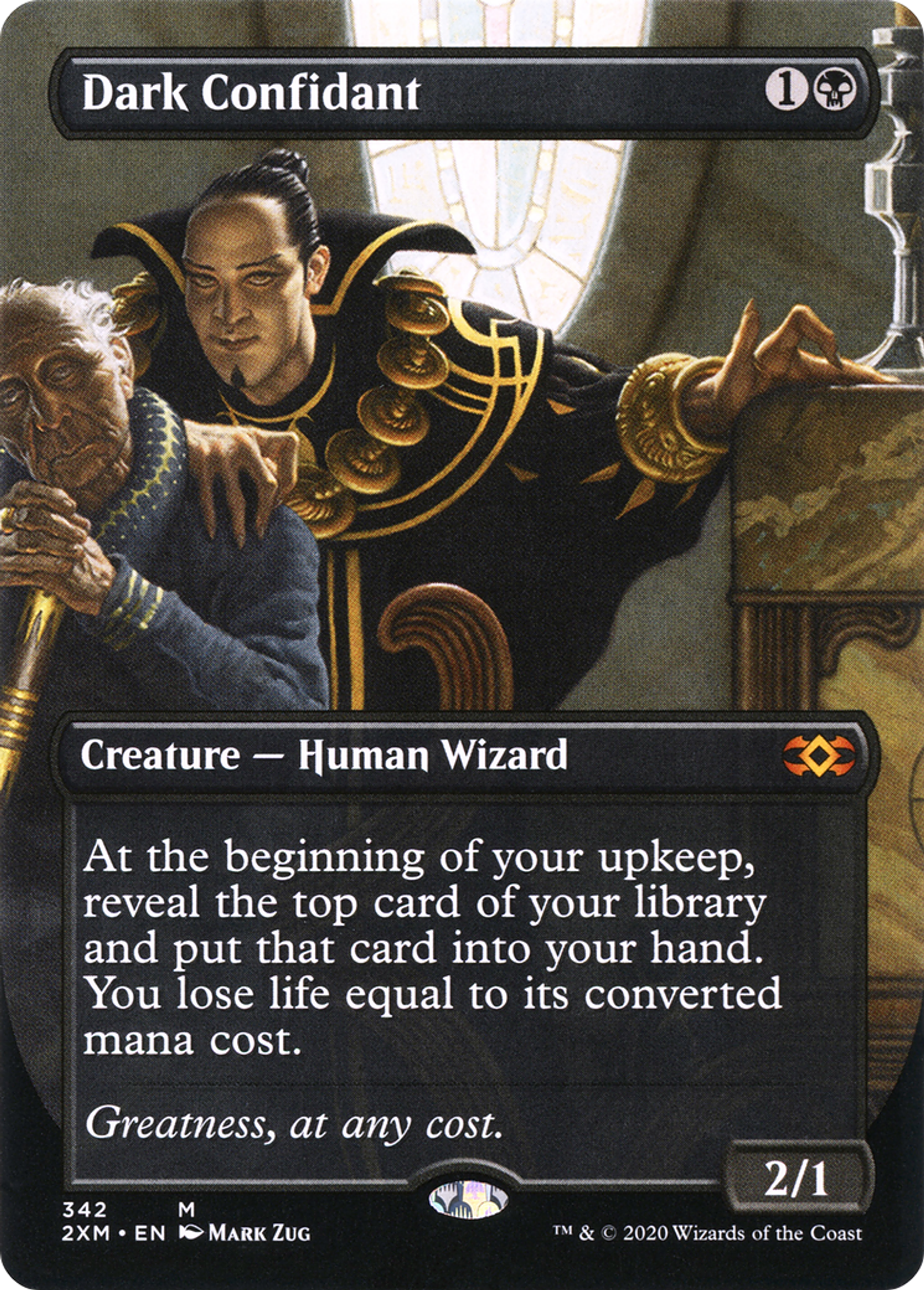 Obscur confident — Double Masters — Magic: The Gathering