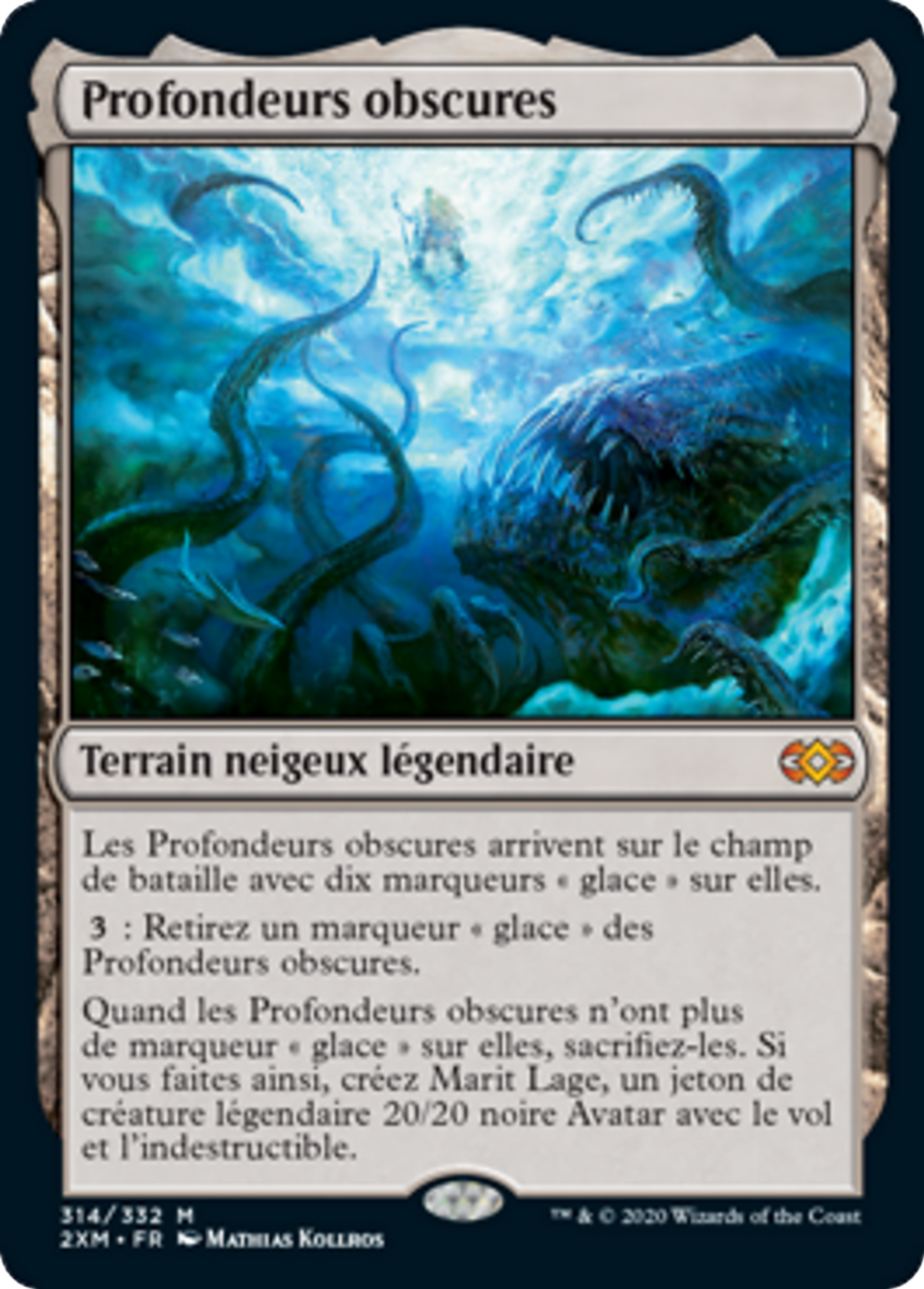 Profondeurs obscures — Double Masters — Magic: The Gathering