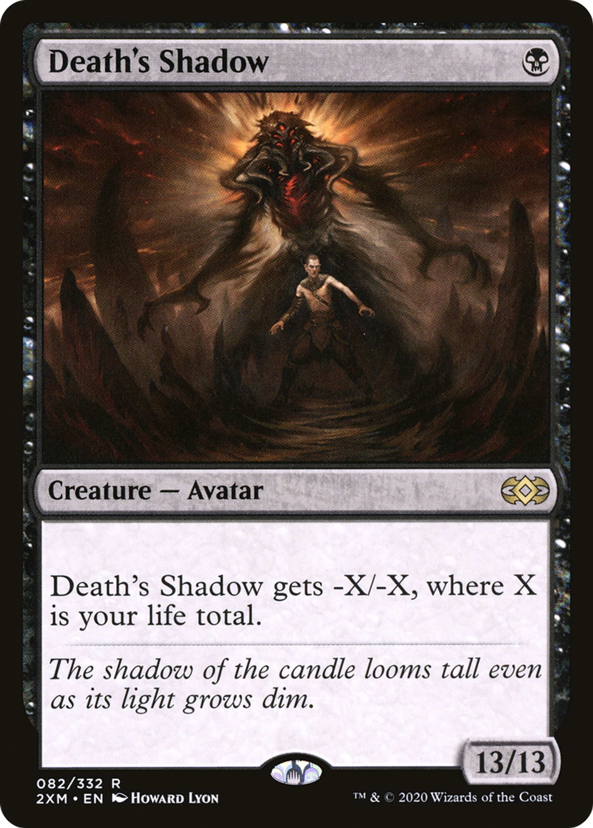 Death's Shadow — Double Masters — Magic: The Gathering