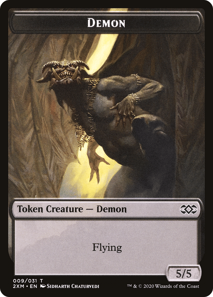 Demon — Double Masters — Magic: The Gathering