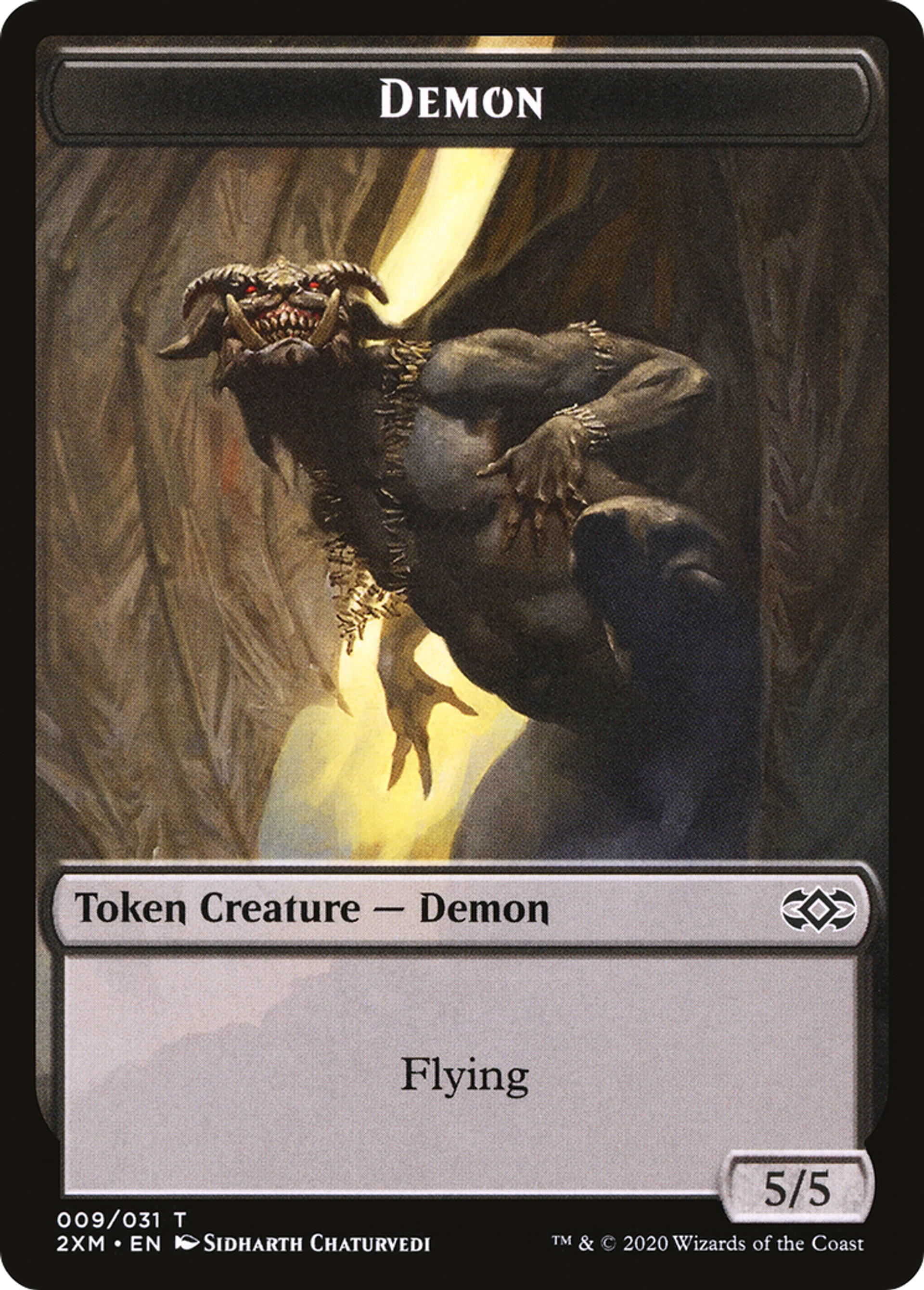 Demon — Double Masters — Magic: The Gathering