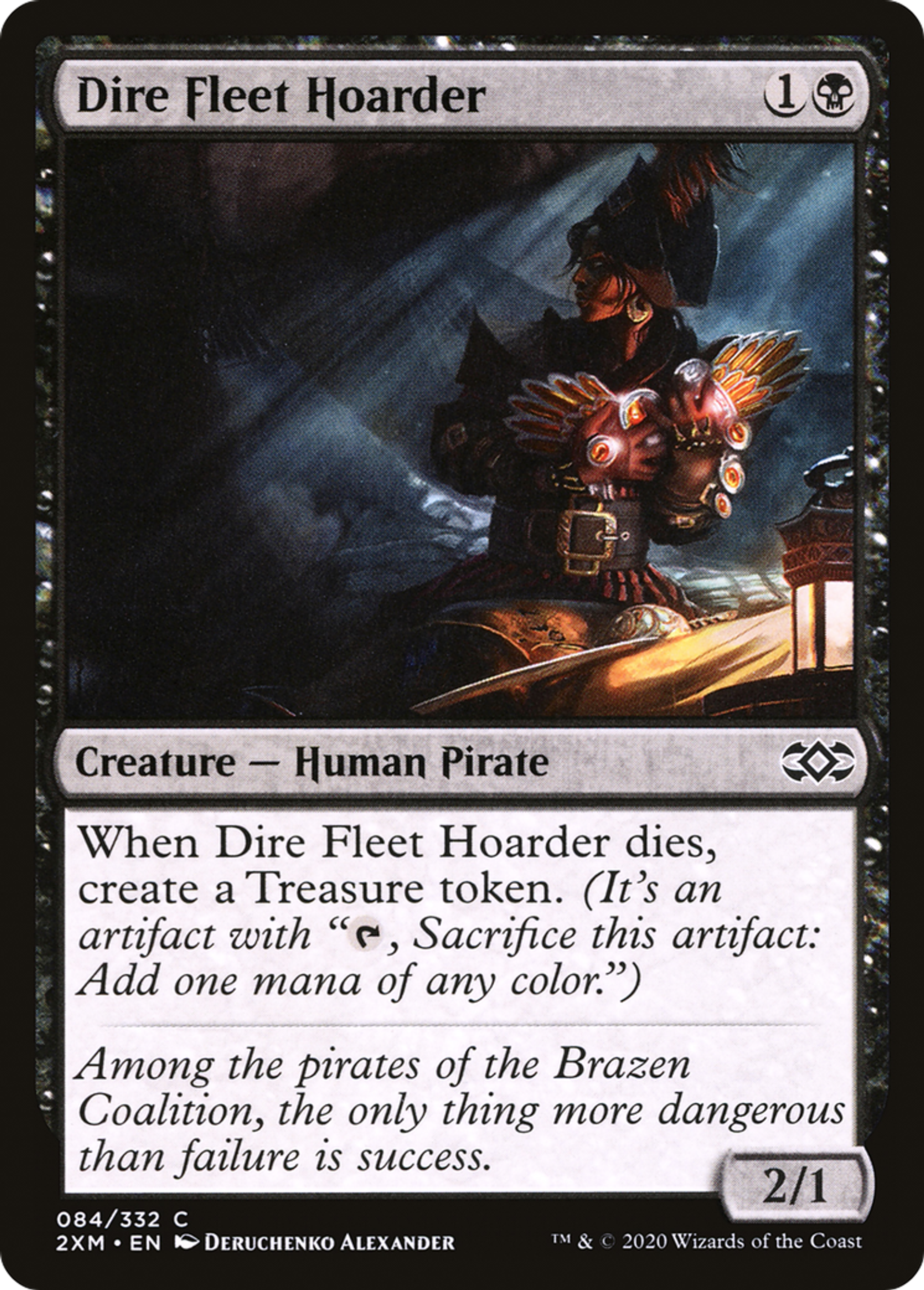 Dire Fleet Hoarder — Double Masters — Magic: The Gathering