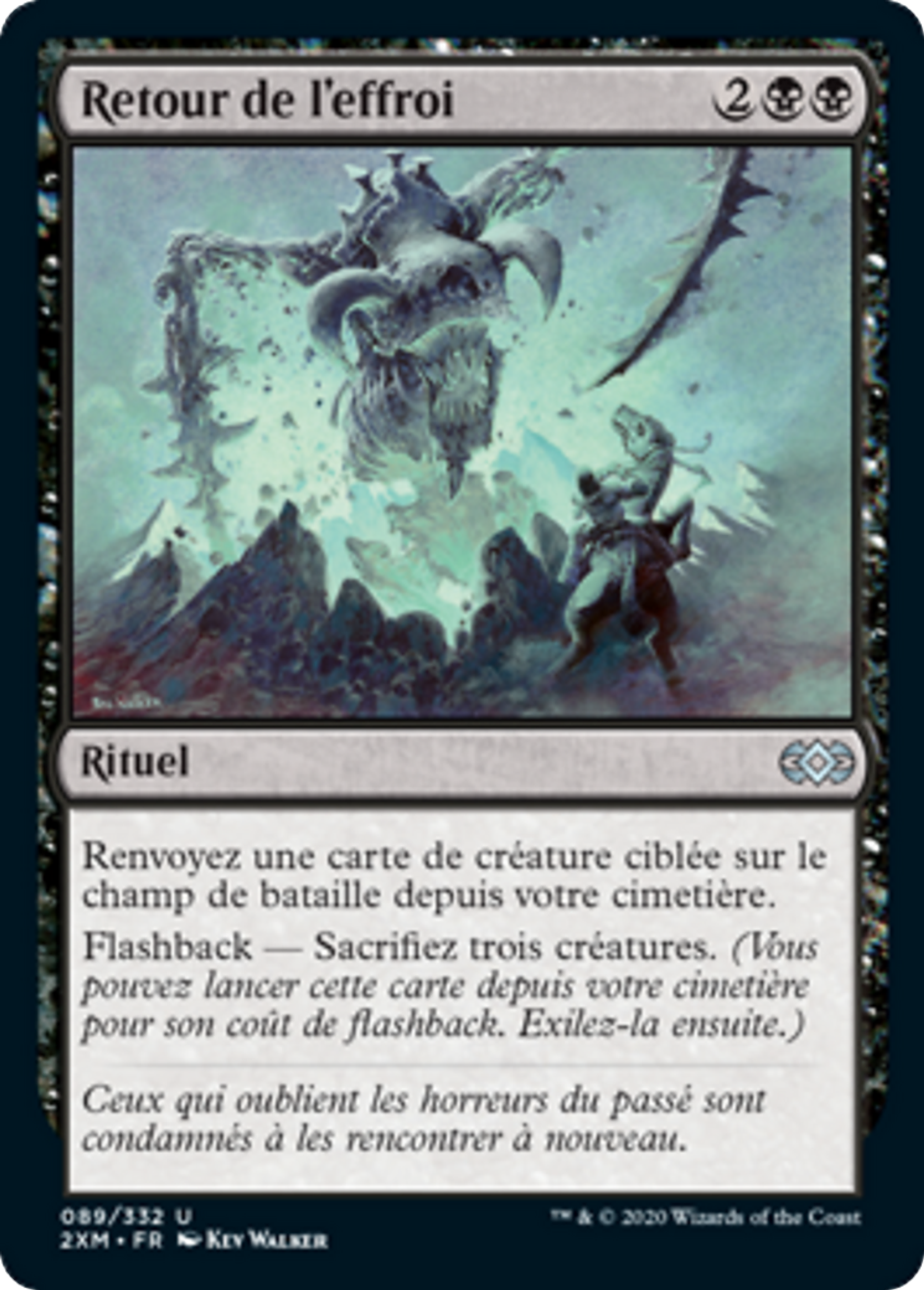 Retour de l'effroi — Double Masters — Magic: The Gathering