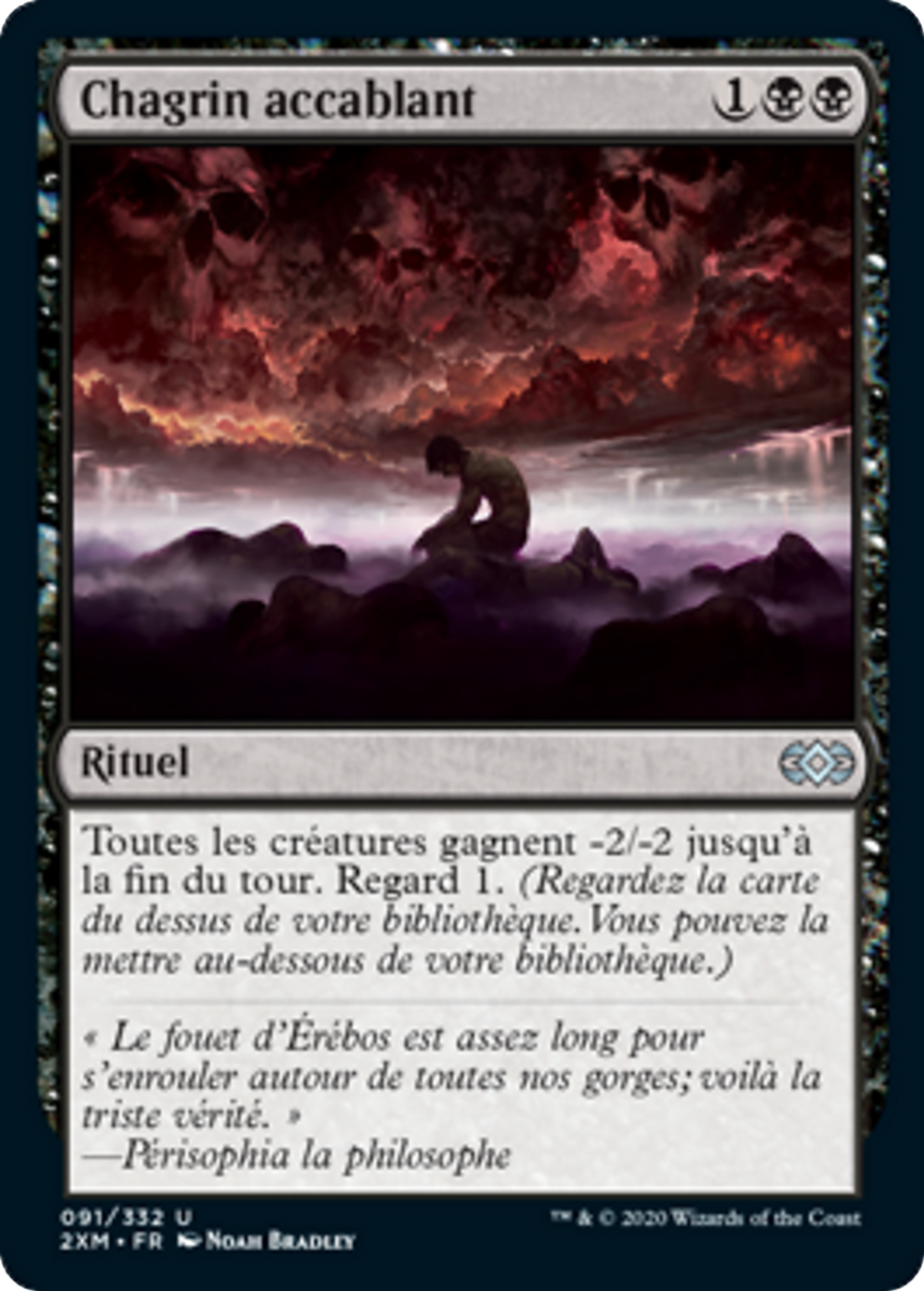 Chagrin accablant — Double Masters — Magic: The Gathering