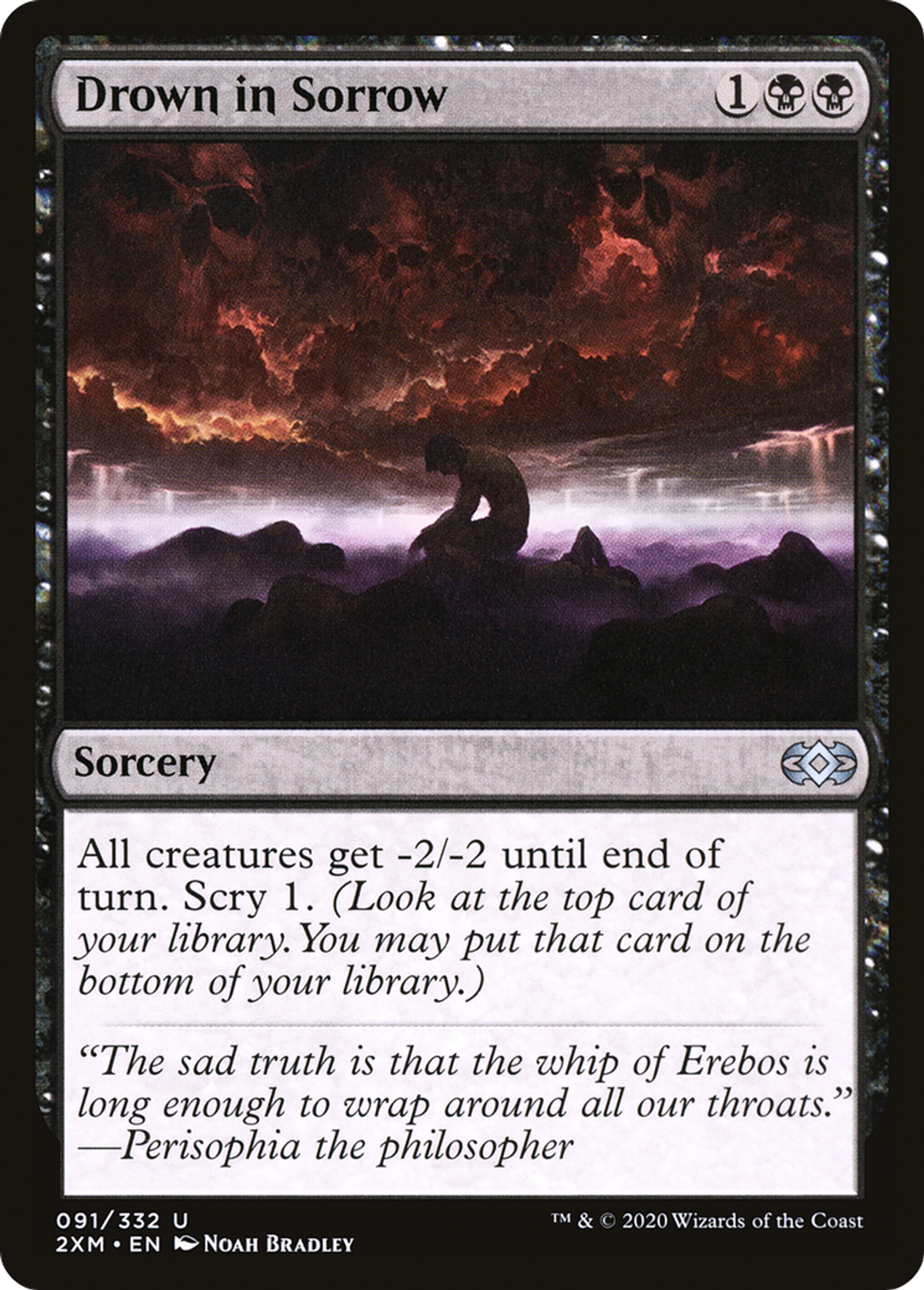 Drown in Sorrow — Double Masters — Magic: The Gathering