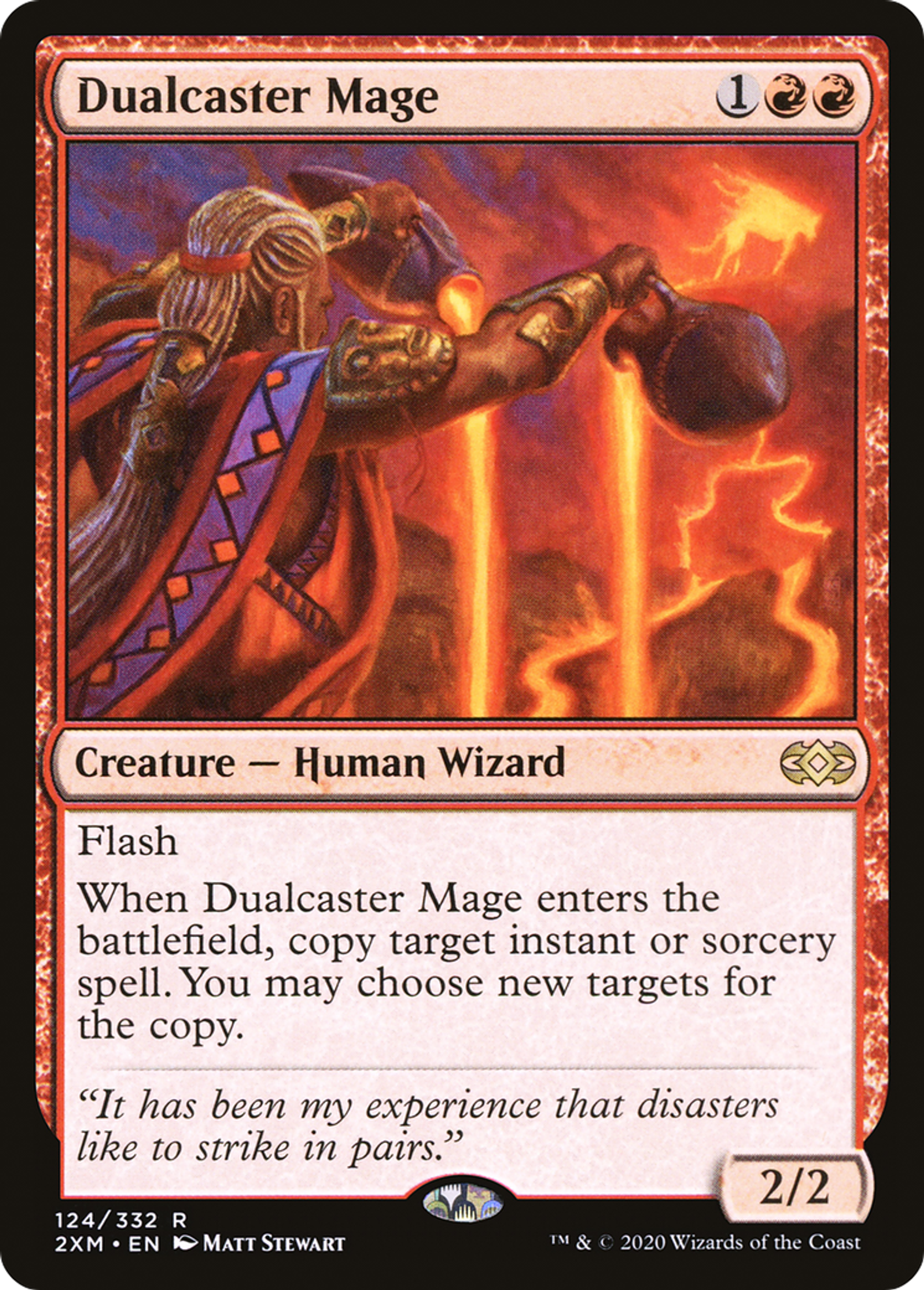 Dualcaster Mage — Double Masters — Magic: The Gathering