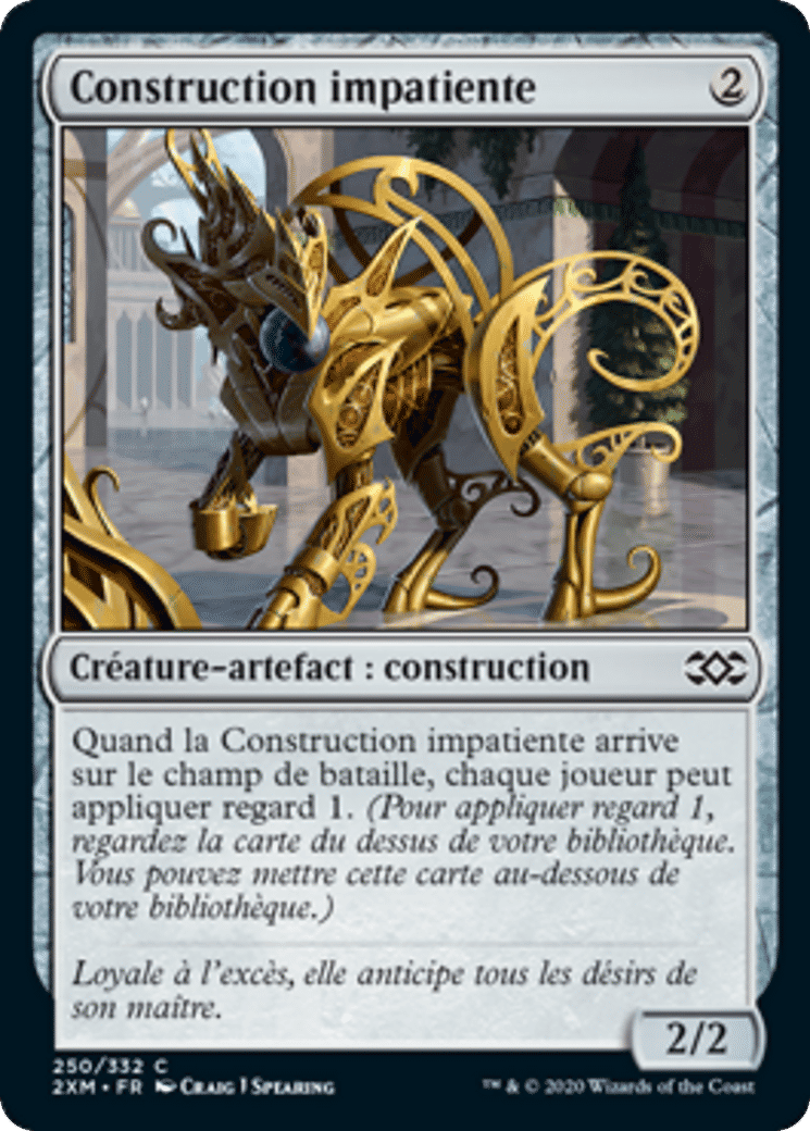 Construction impatiente — Double Masters — Magic: The Gathering