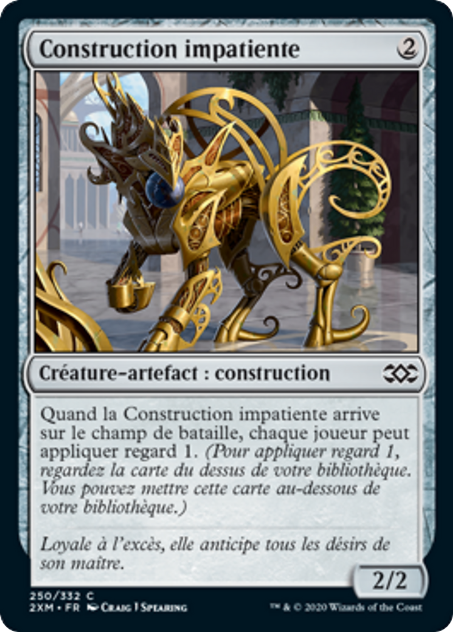Construction impatiente — Double Masters — Magic: The Gathering