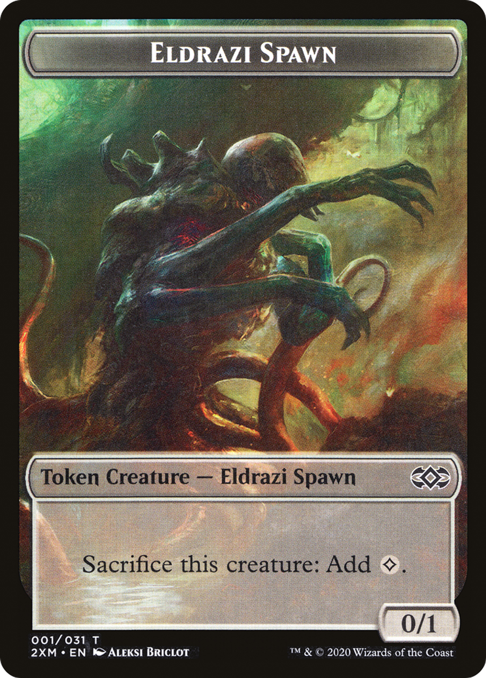 Eldrazi Spawn — Double Masters — Magic: The Gathering