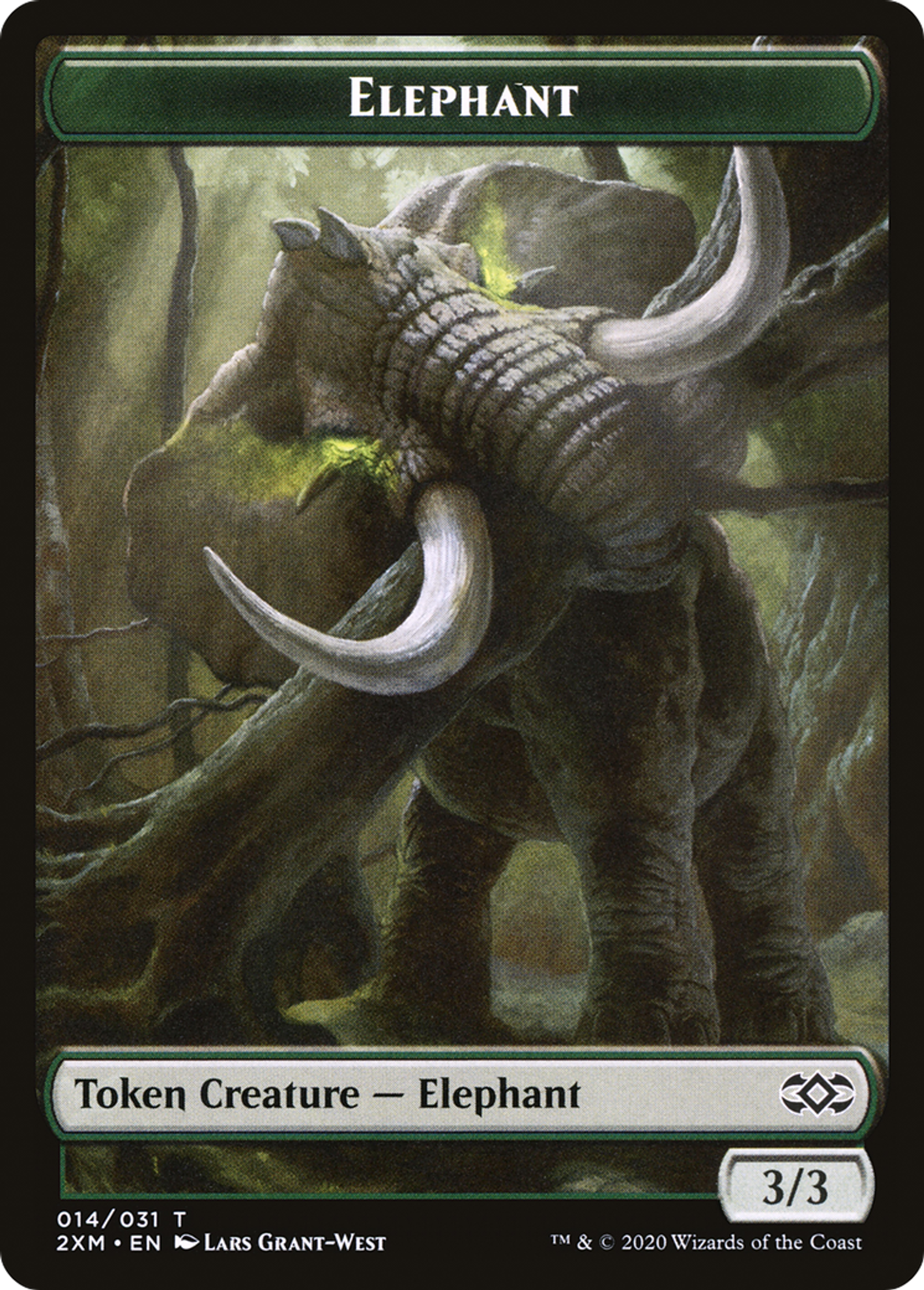 Elephant — Double Masters — Magic: The Gathering