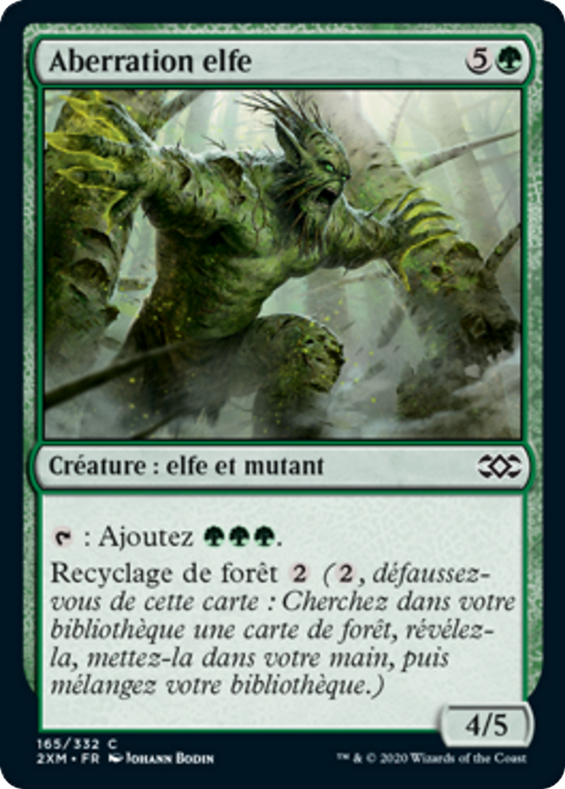Aberration elfe — Double Masters — Magic: The Gathering
