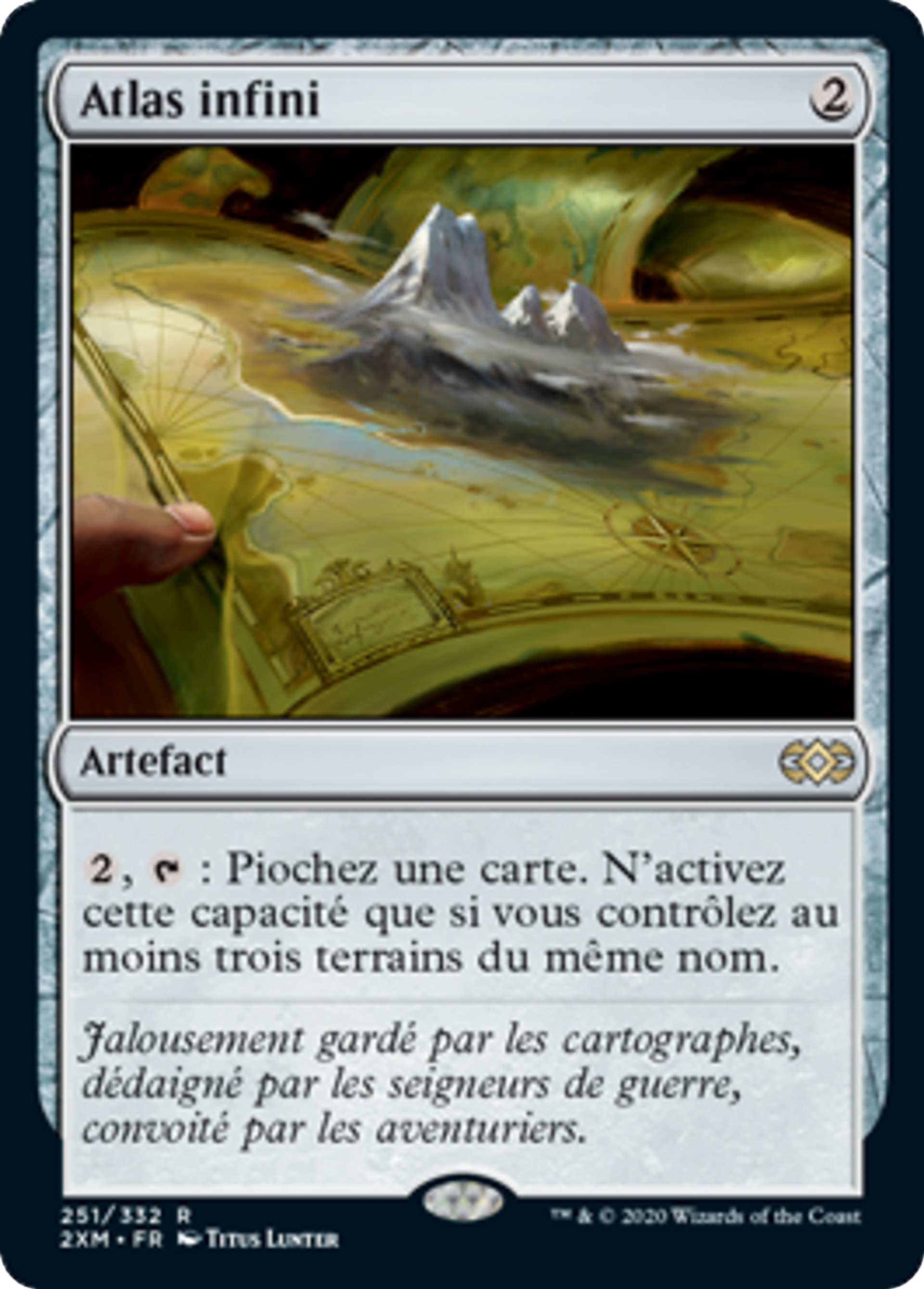 Atlas infini — Double Masters — Magic: The Gathering
