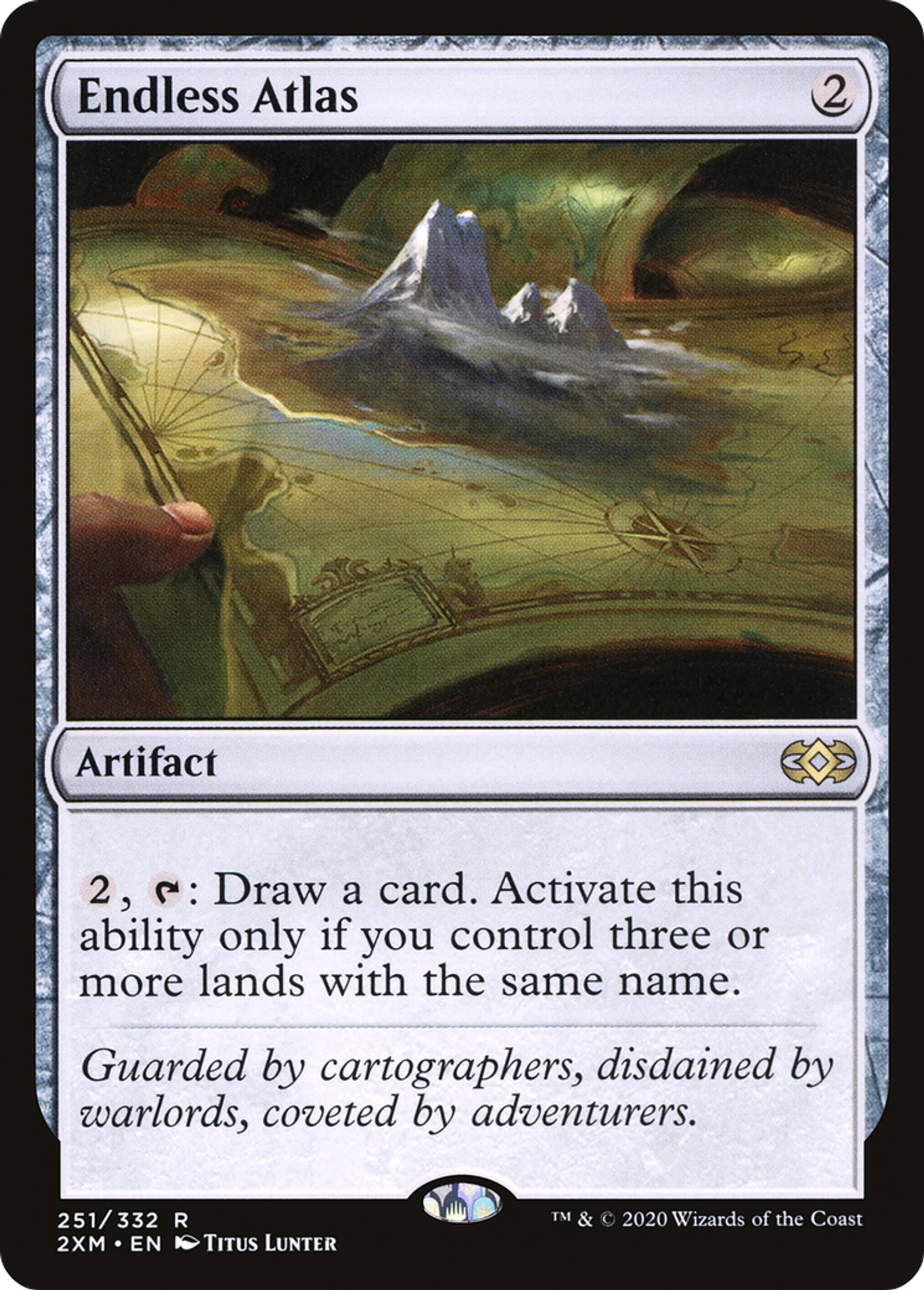 Endless Atlas — Double Masters — Magic: The Gathering
