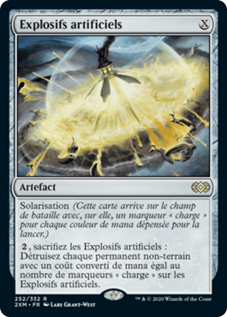 Explosifs artificiels — Double Masters — Magic: The Gathering