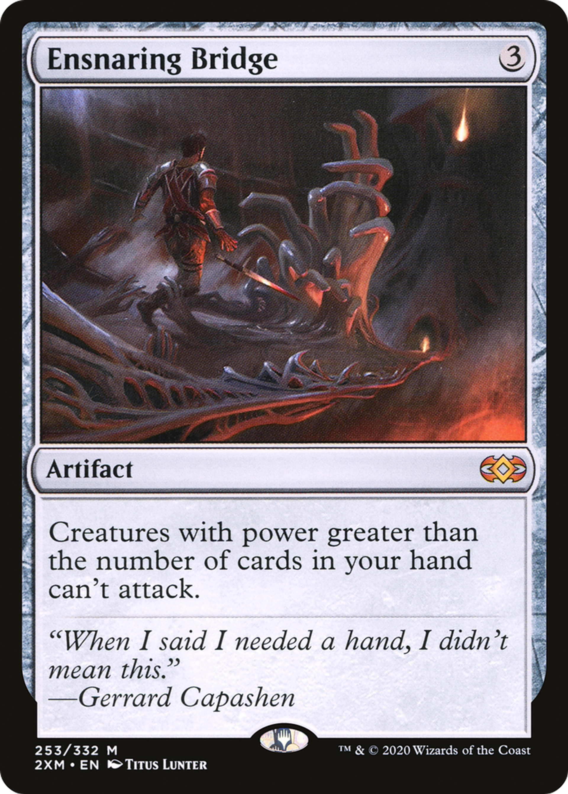 Ensnaring Bridge — Double Masters — Magic: The Gathering