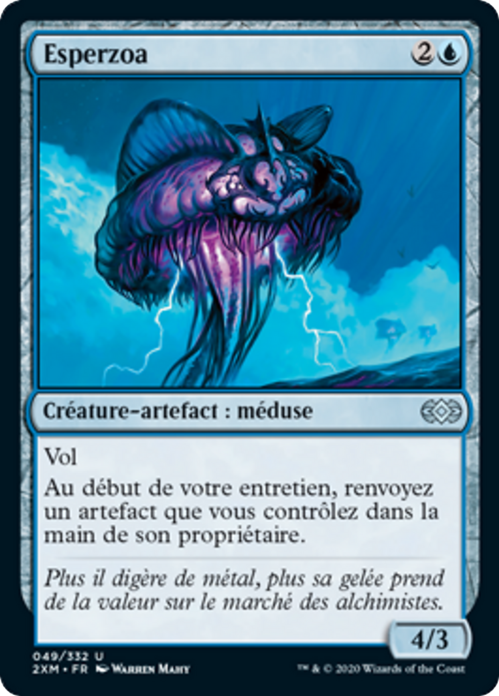 Esperzoa — Double Masters — Magic: The Gathering