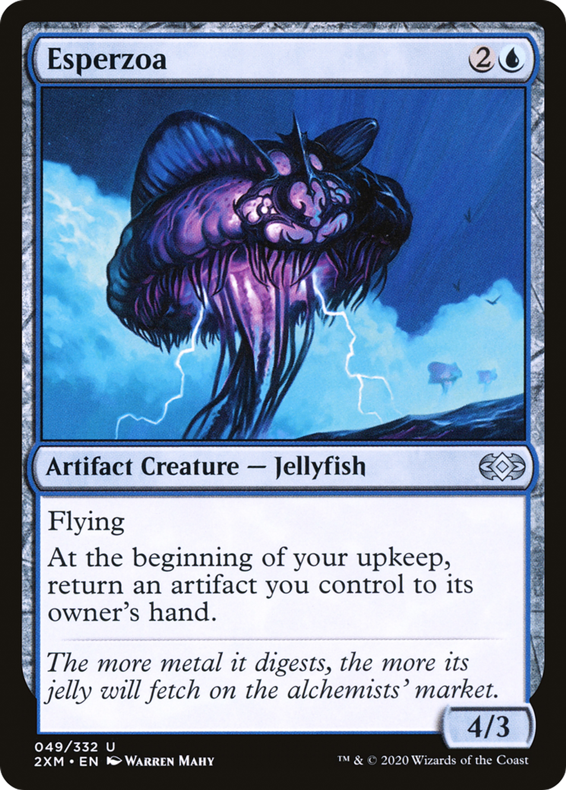 Esperzoa — Double Masters — Magic: The Gathering