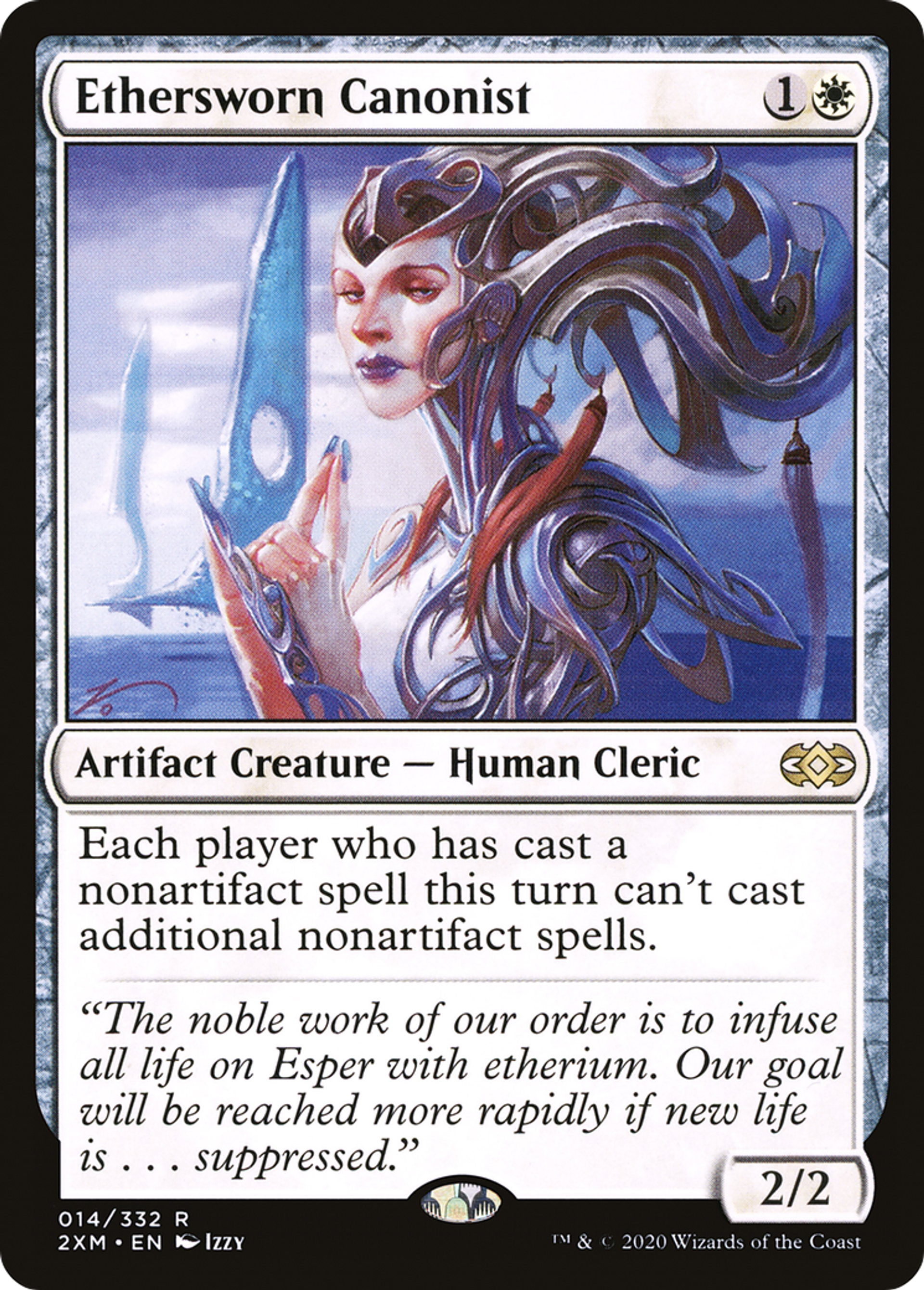 Canoniste des Éthermentés — Double Masters — Magic: The Gathering