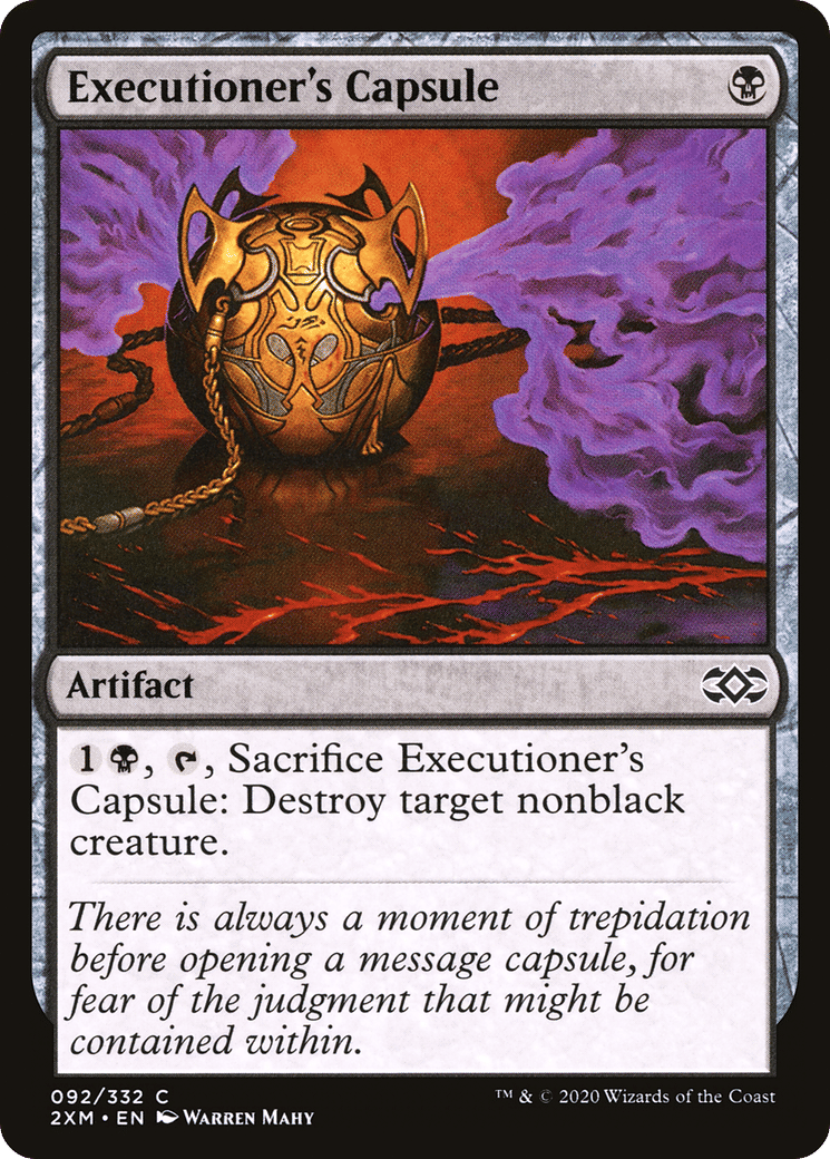 Executioner's Capsule — Double Masters — Magic: The Gathering