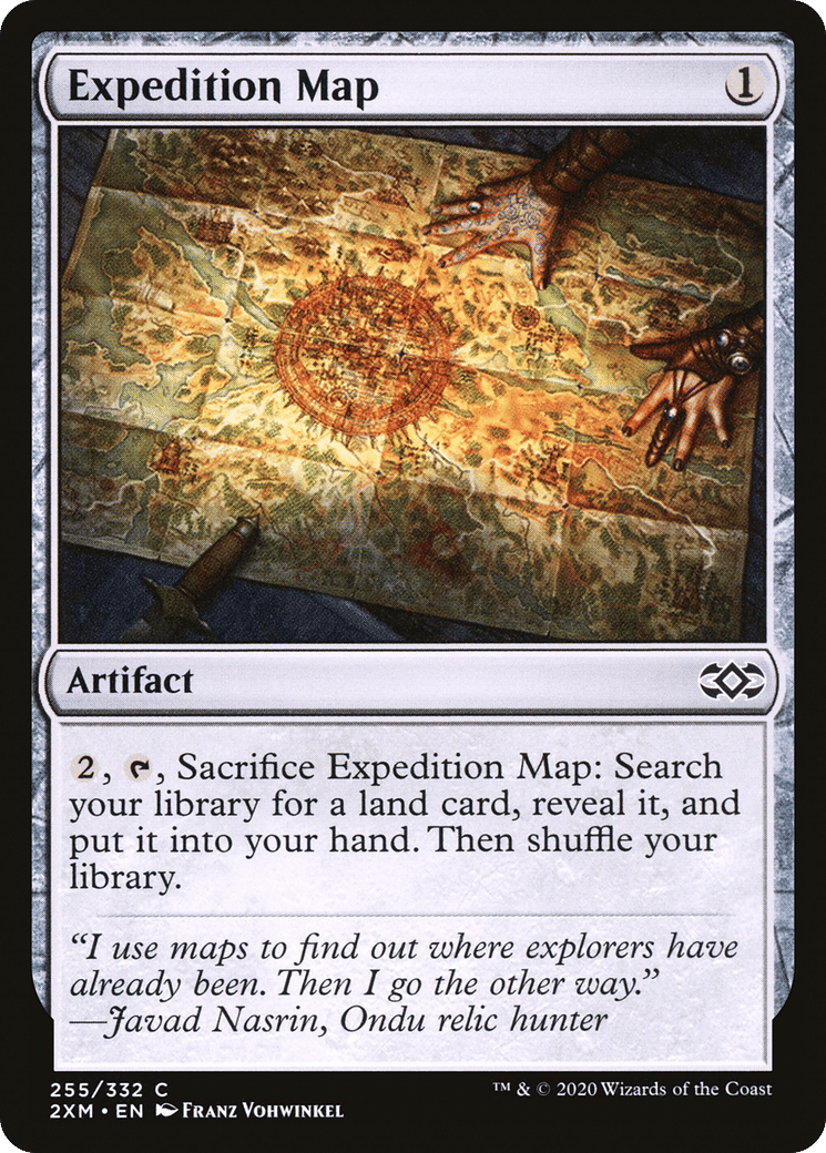 Expedition Map — Double Masters — Magic: The Gathering