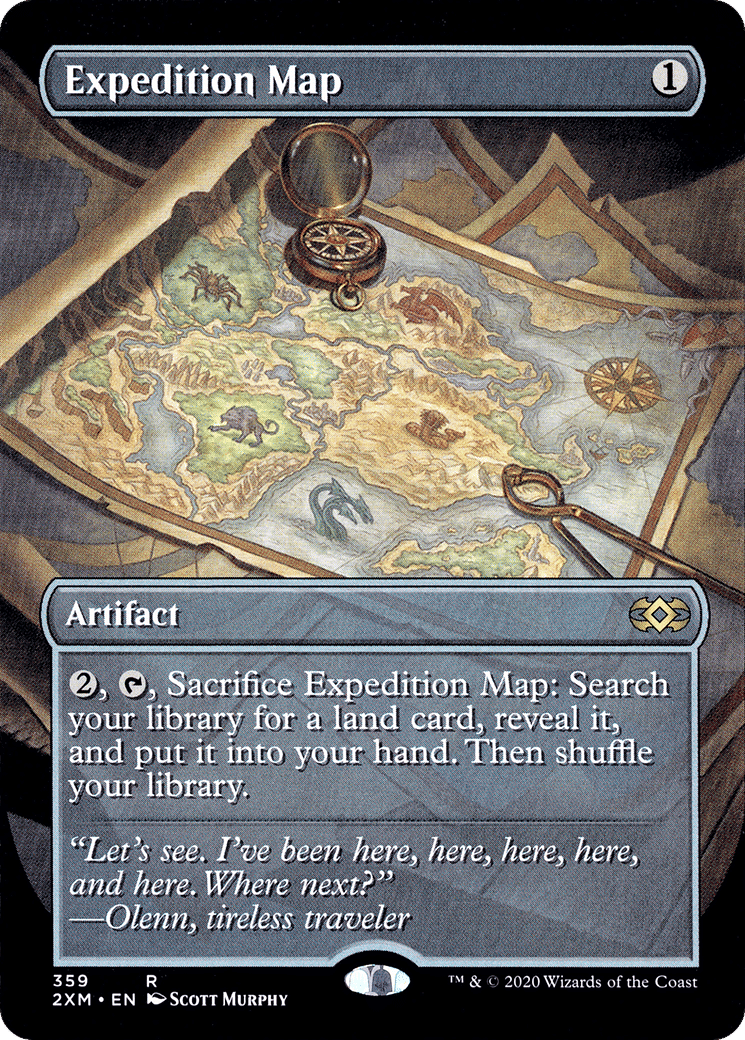 Expedition Map — Double Masters — Magic: The Gathering