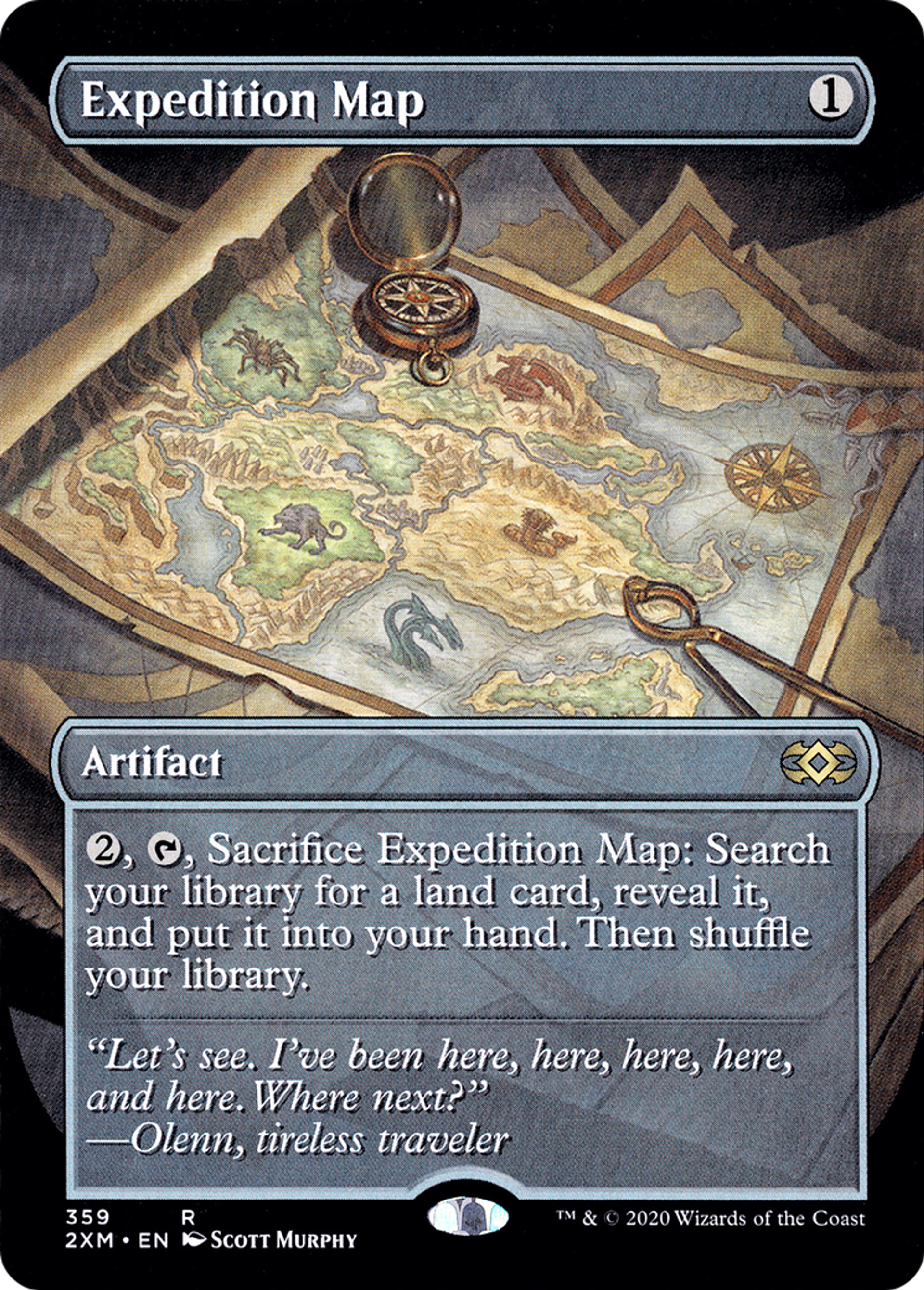 Expedition Map — Double Masters — Magic: The Gathering