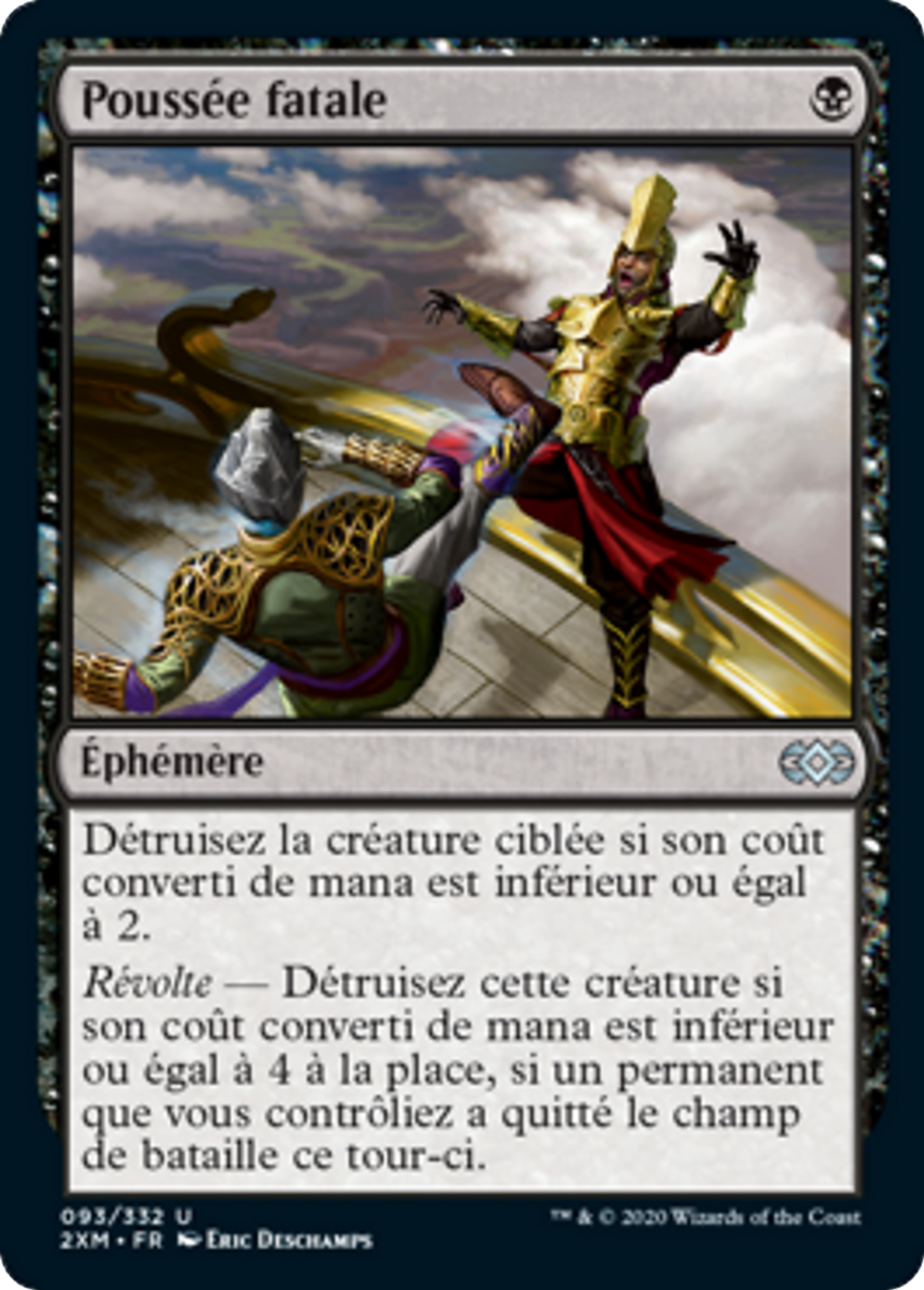 Poussée fatale — Double Masters — Magic: The Gathering