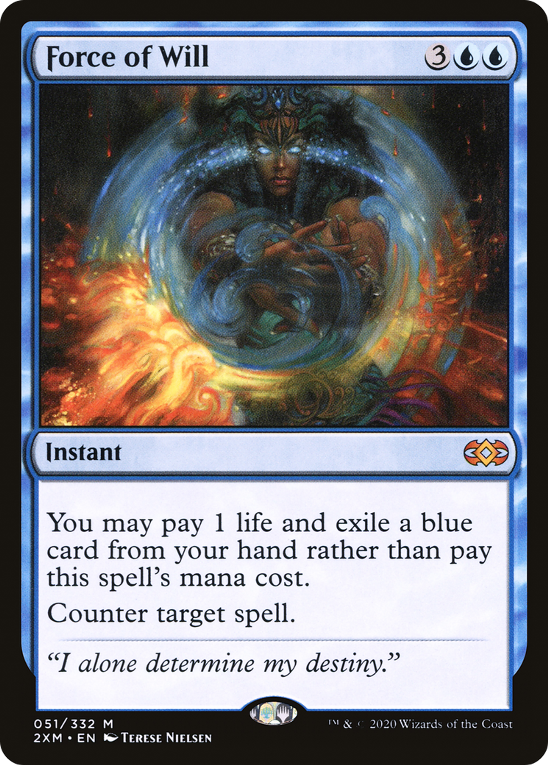 Force of Will — Double Masters — Magic: The Gathering