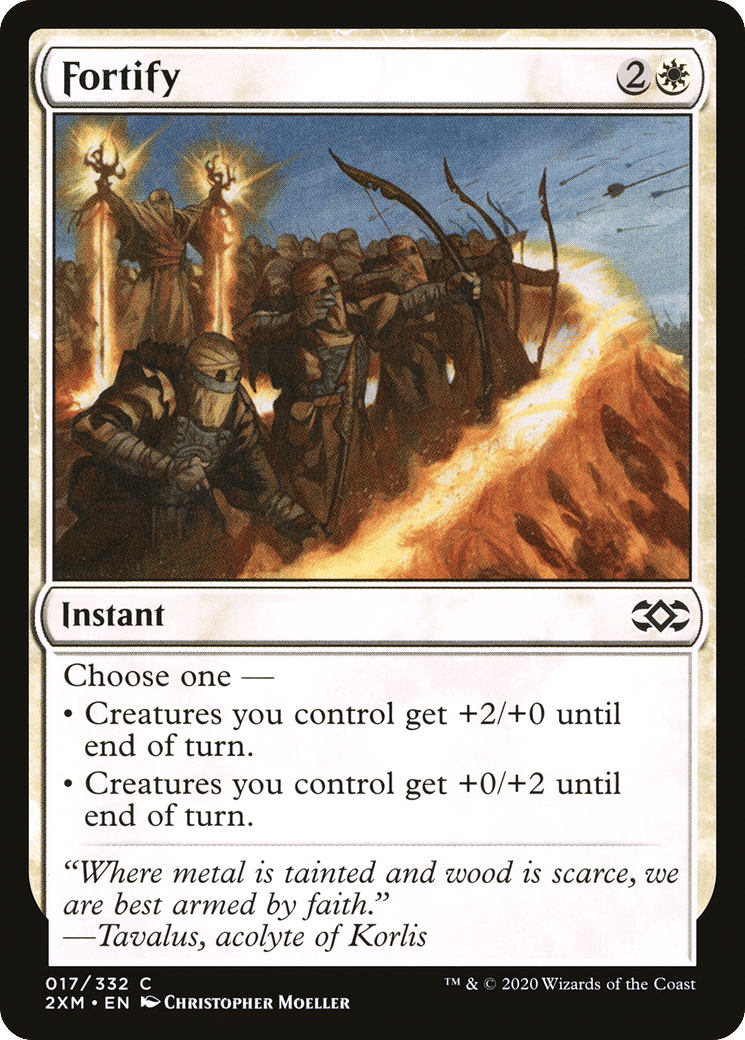 Fortify — Double Masters — Magic: The Gathering