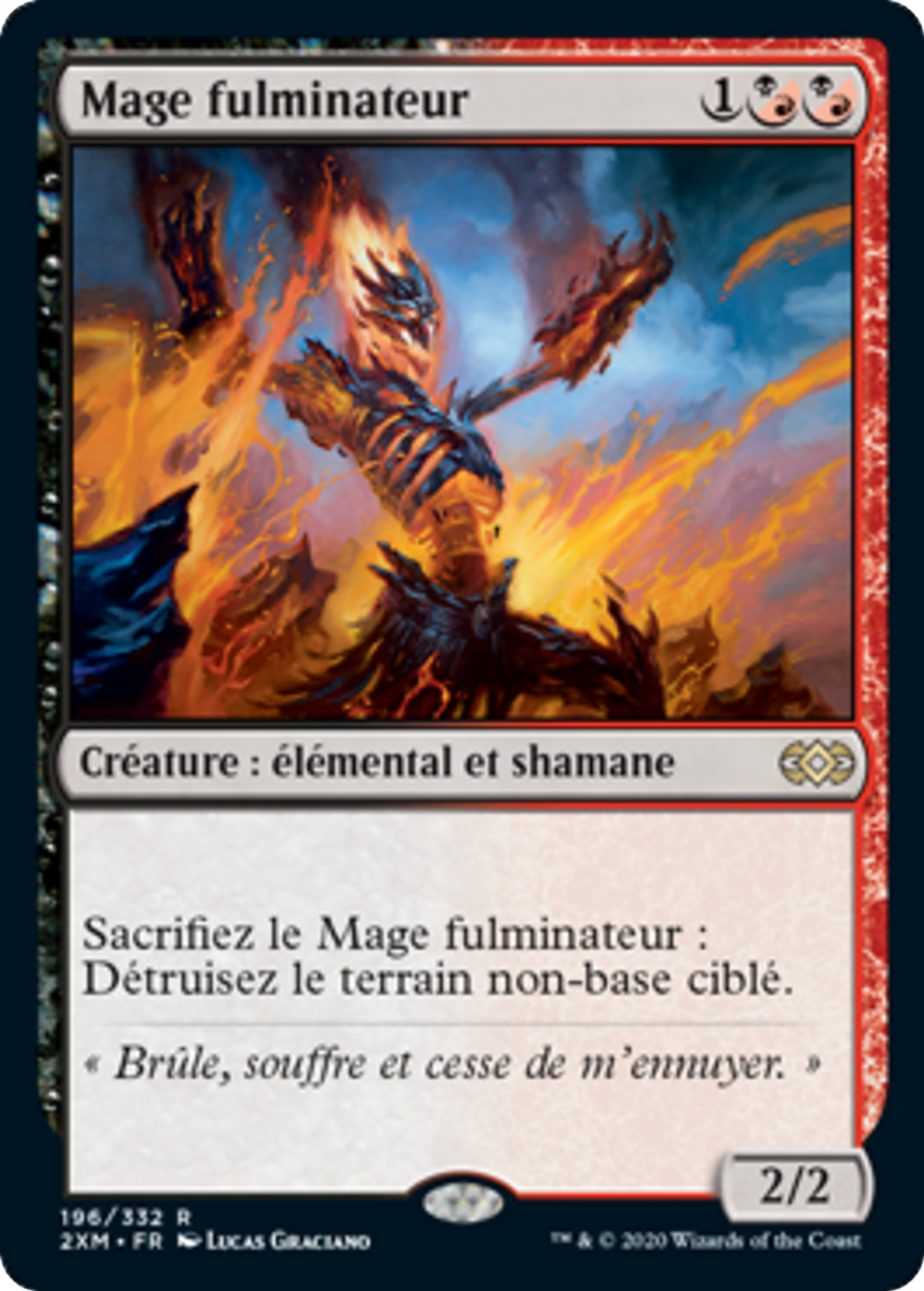 Mage fulminateur — Double Masters — Magic: The Gathering