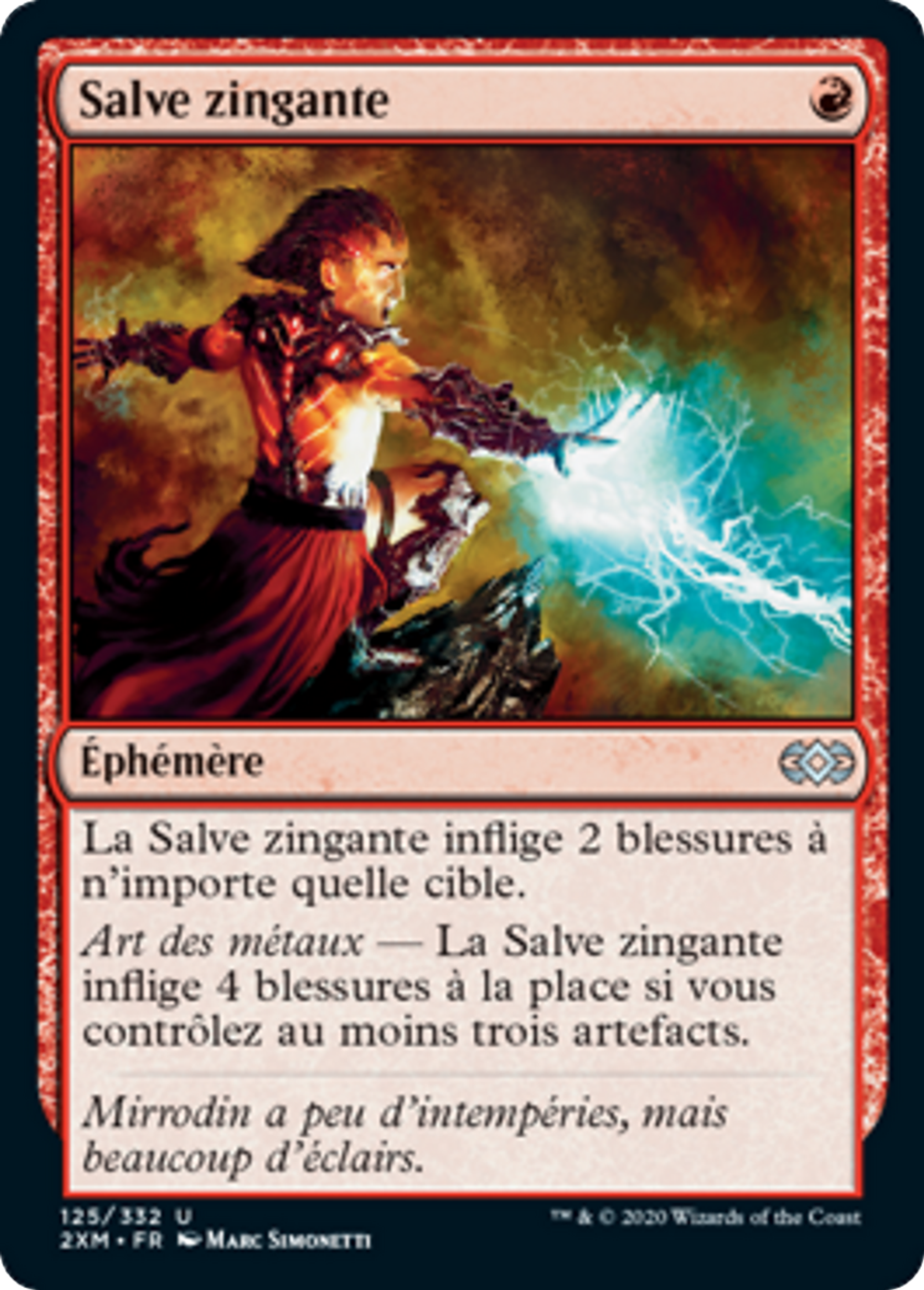 Salve zingante — Double Masters — Magic: The Gathering