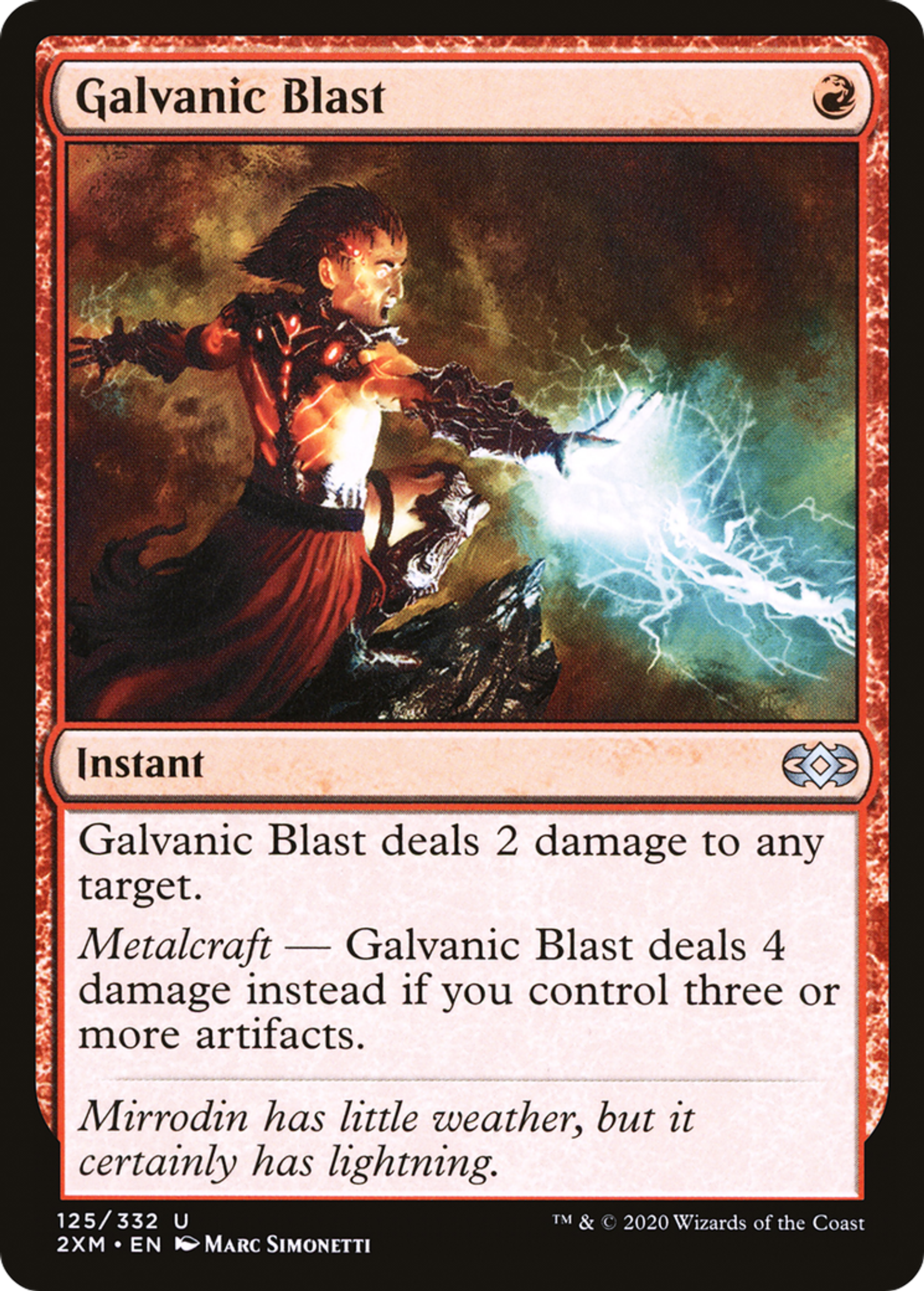 Galvanic Blast — Double Masters — Magic: The Gathering