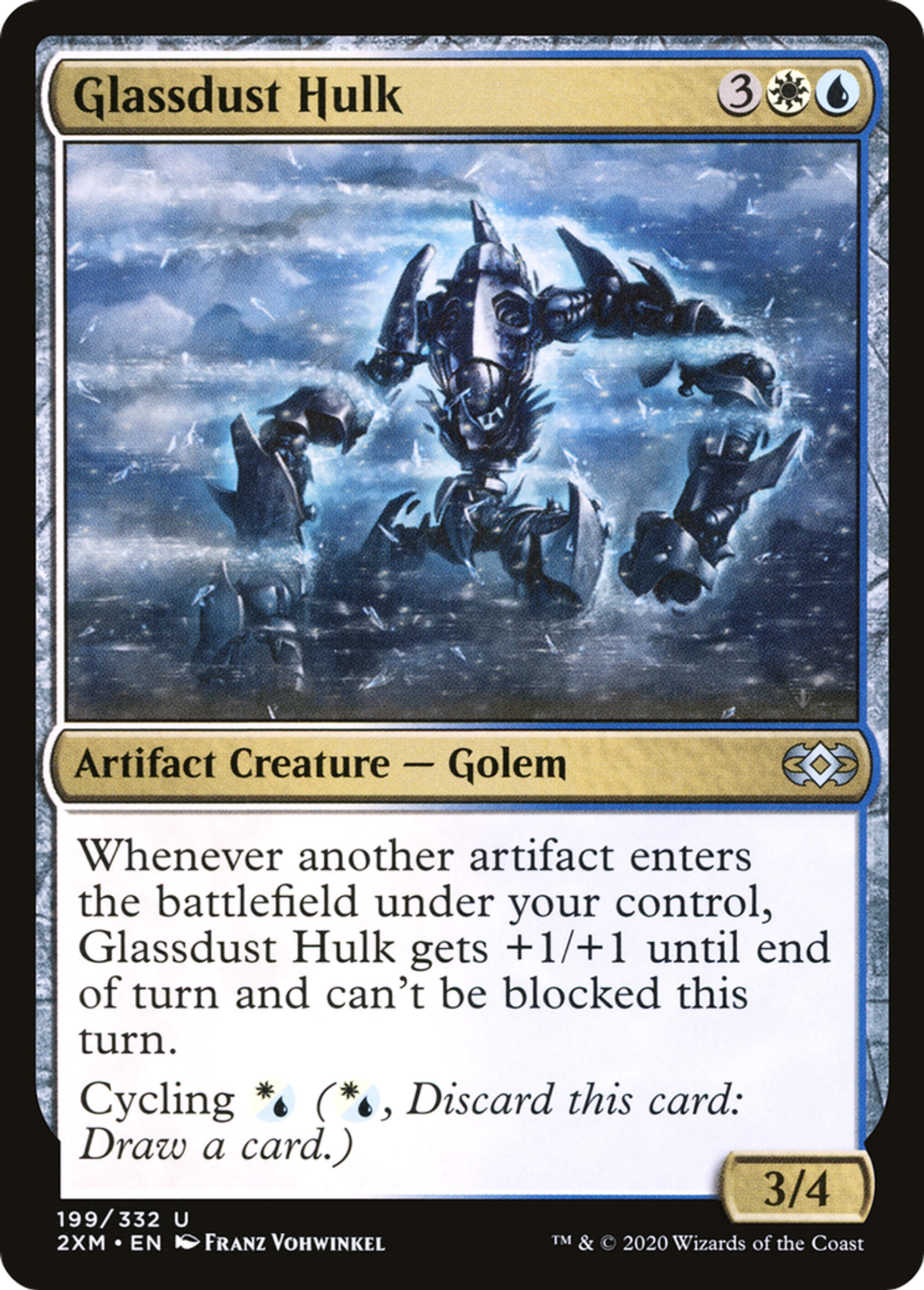 Glassdust Hulk — Double Masters — Magic: The Gathering