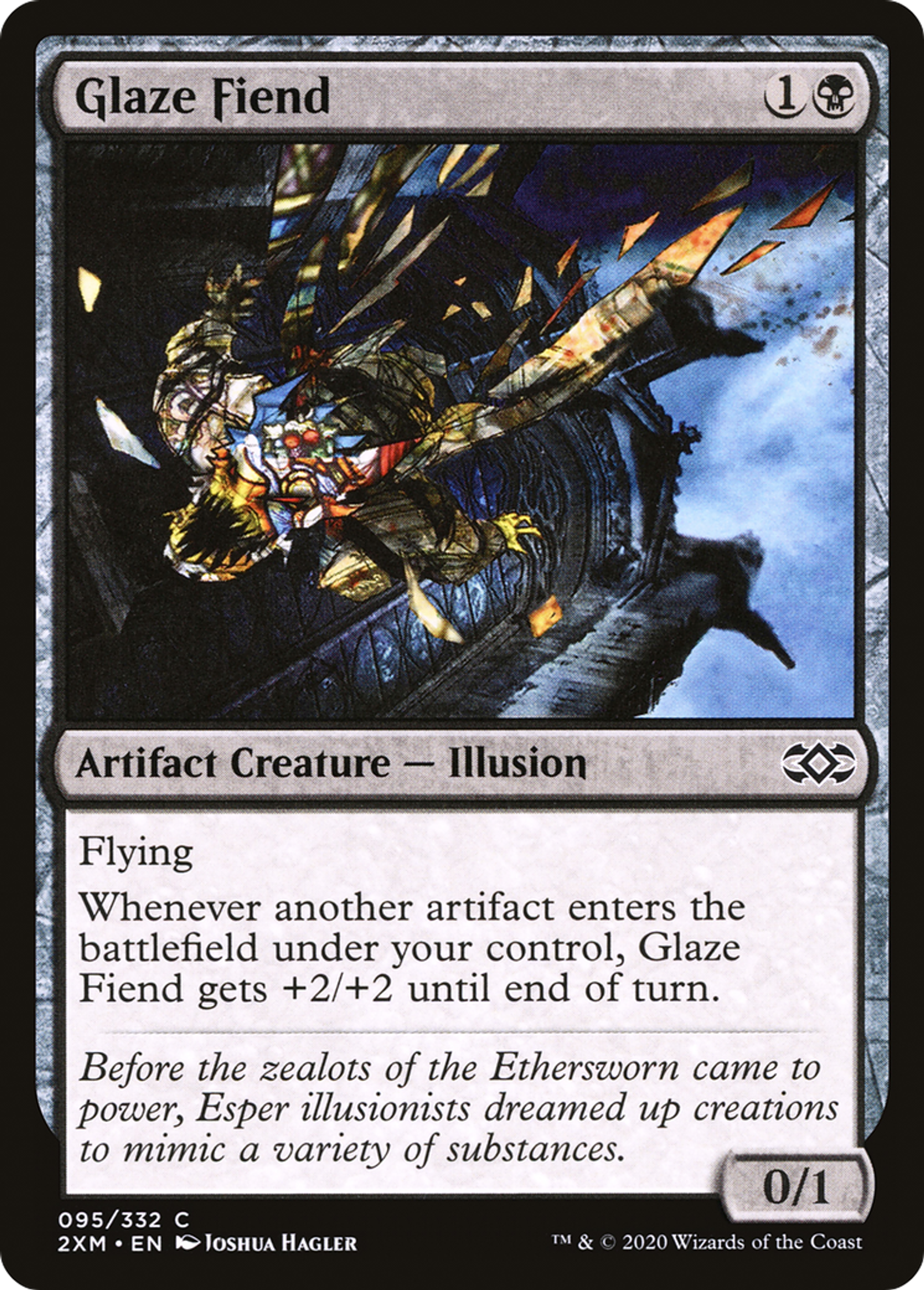 Glaze Fiend — Double Masters — Magic: The Gathering