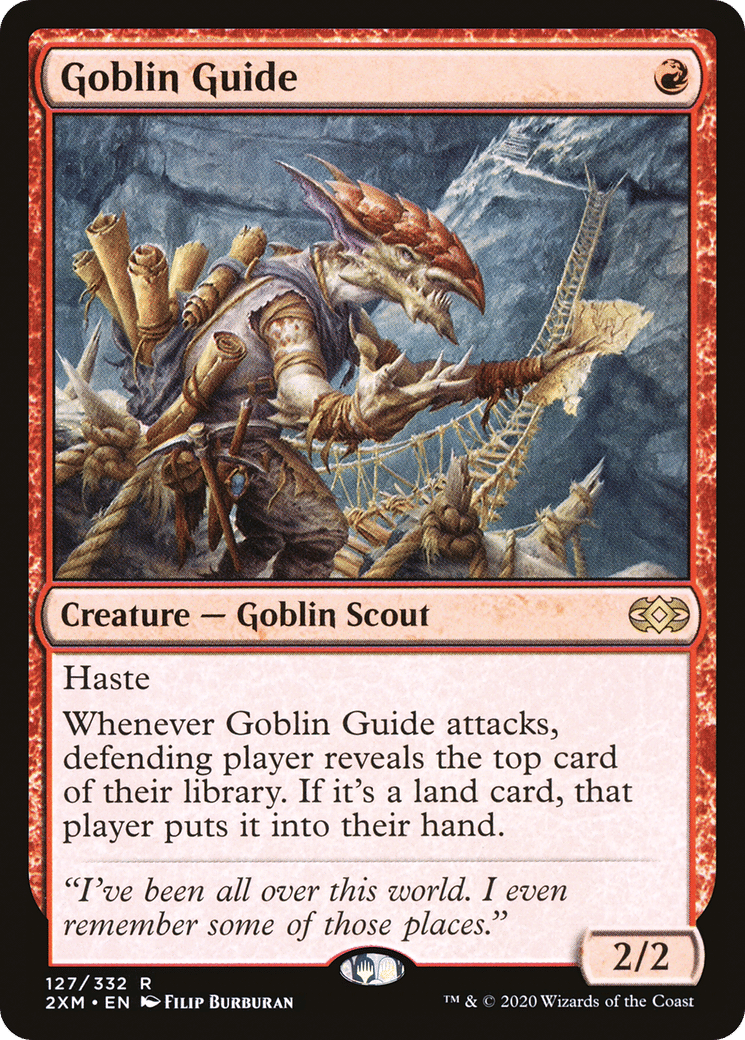 Goblin Guide — Double Masters — Magic: The Gathering