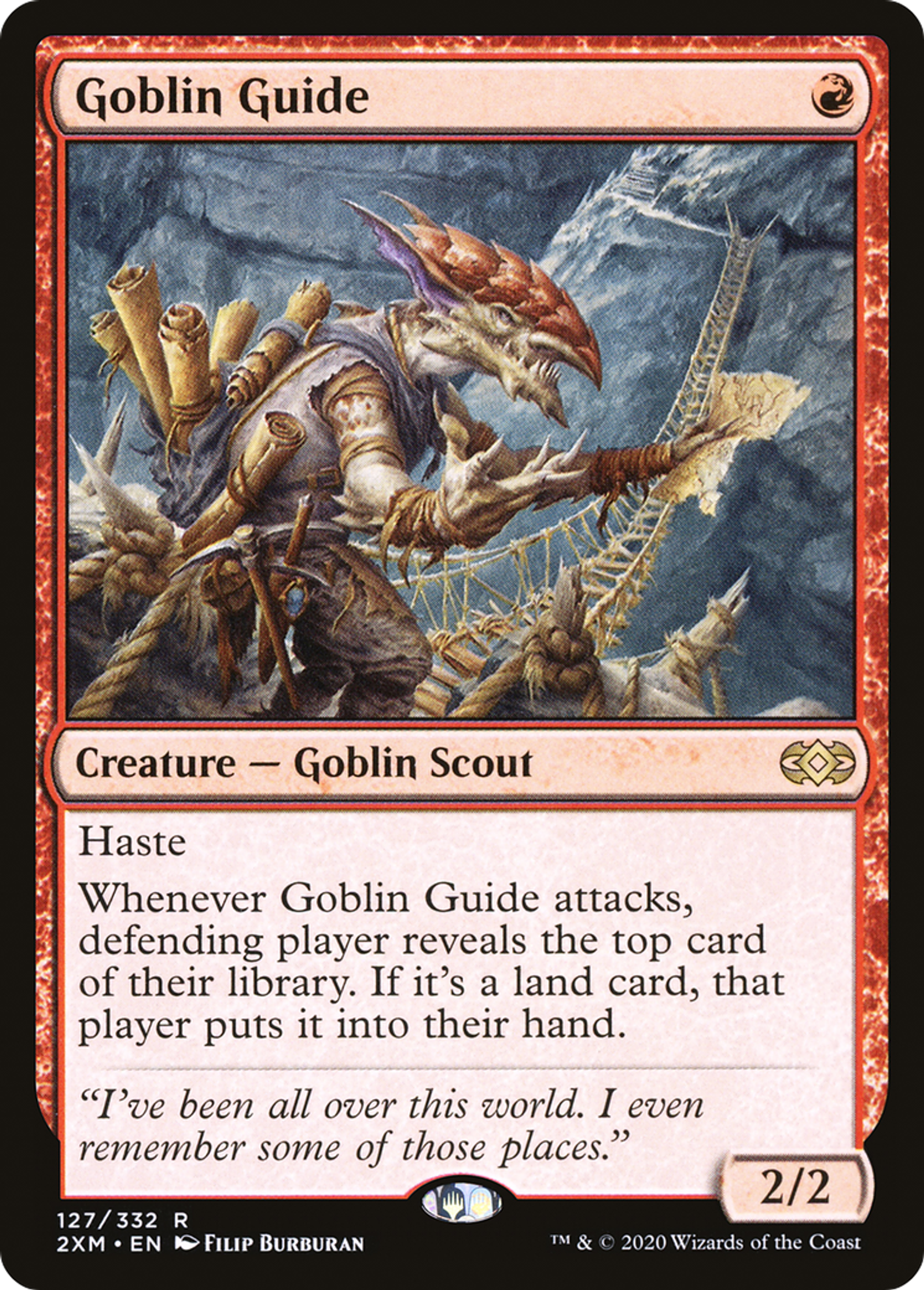 Goblin Guide — Double Masters — Magic: The Gathering
