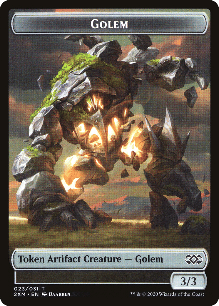 Golem — Double Masters — Magic: The Gathering
