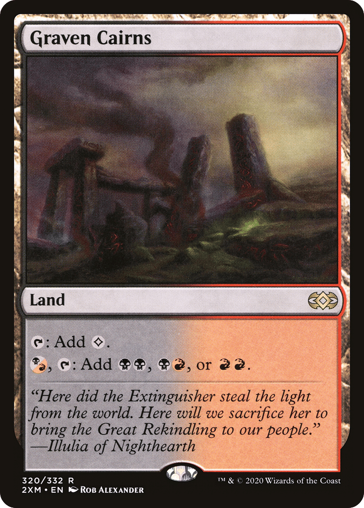 Graven Cairns — Double Masters — Magic: The Gathering