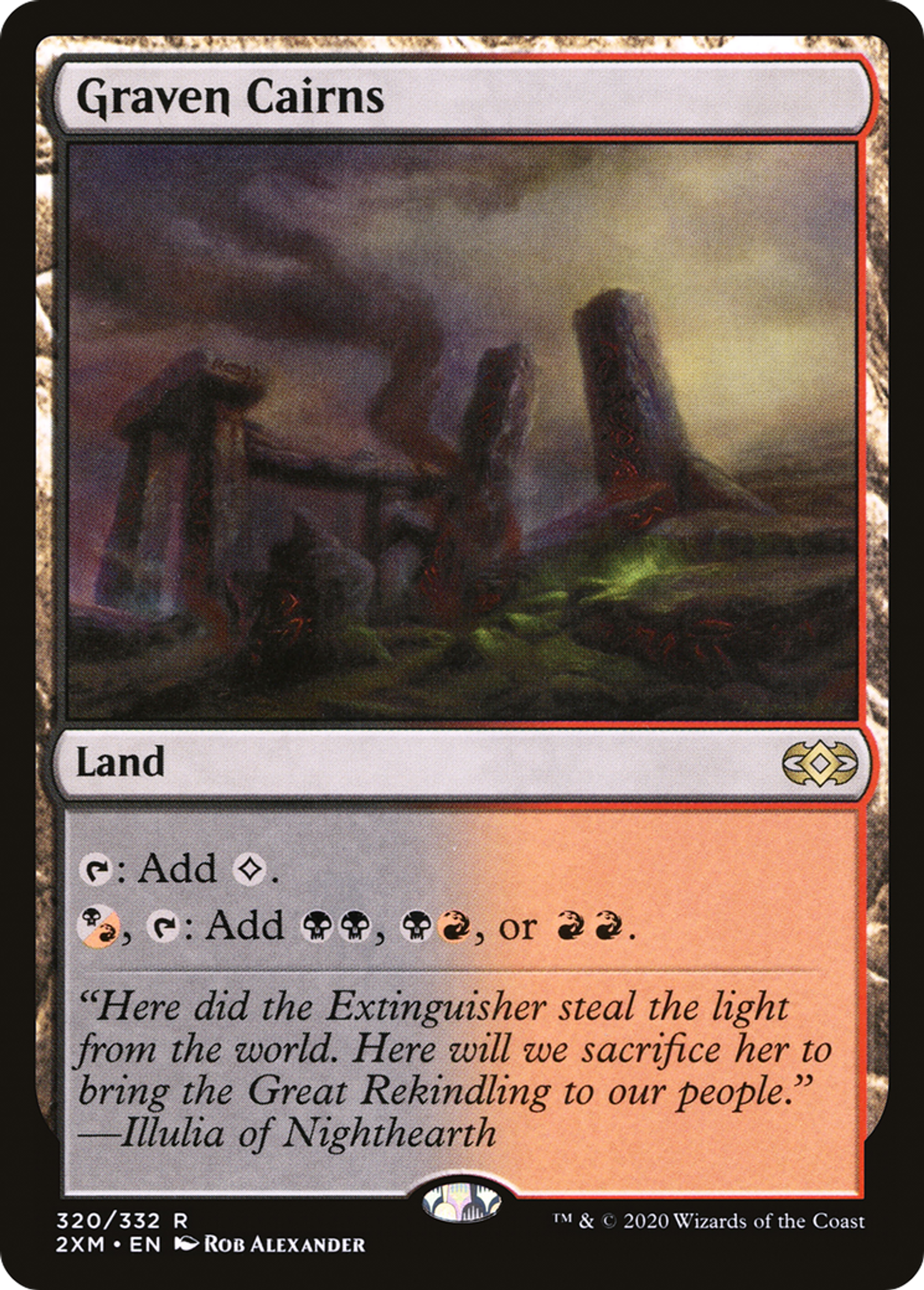 Graven Cairns — Double Masters — Magic: The Gathering