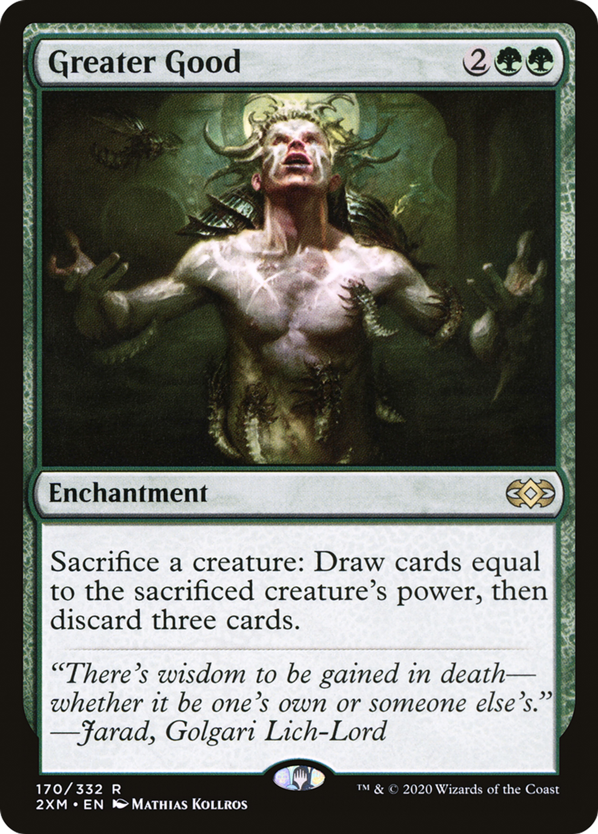 Greater Good — Double Masters — Magic: The Gathering