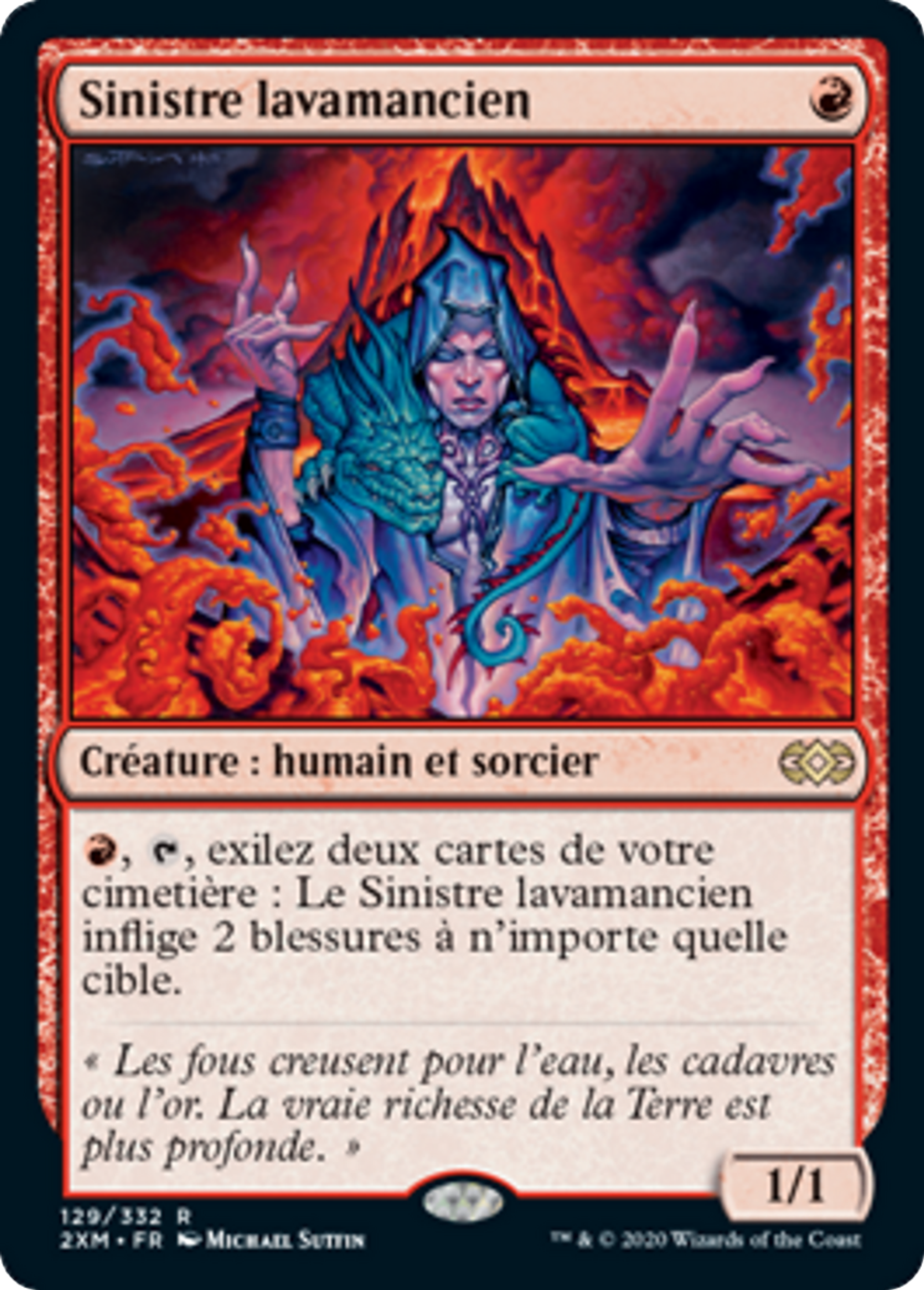 Sinistre lavamancien — Double Masters — Magic: The Gathering