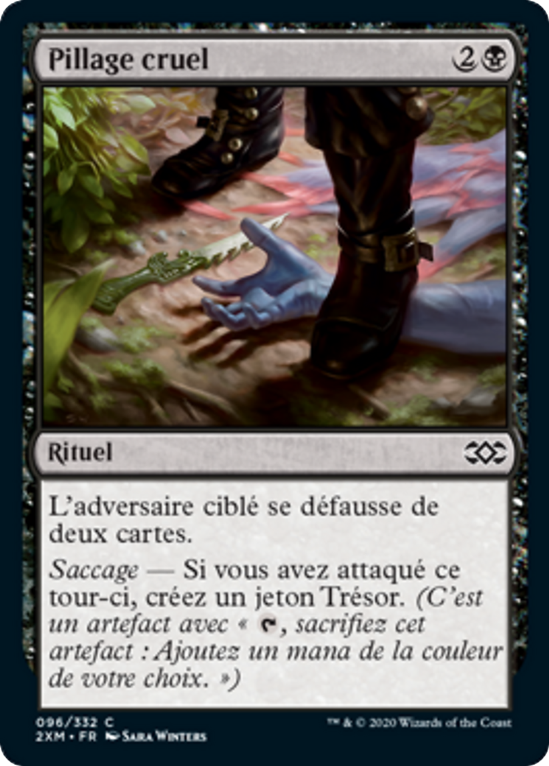 Pillage cruel — Double Masters — Magic: The Gathering